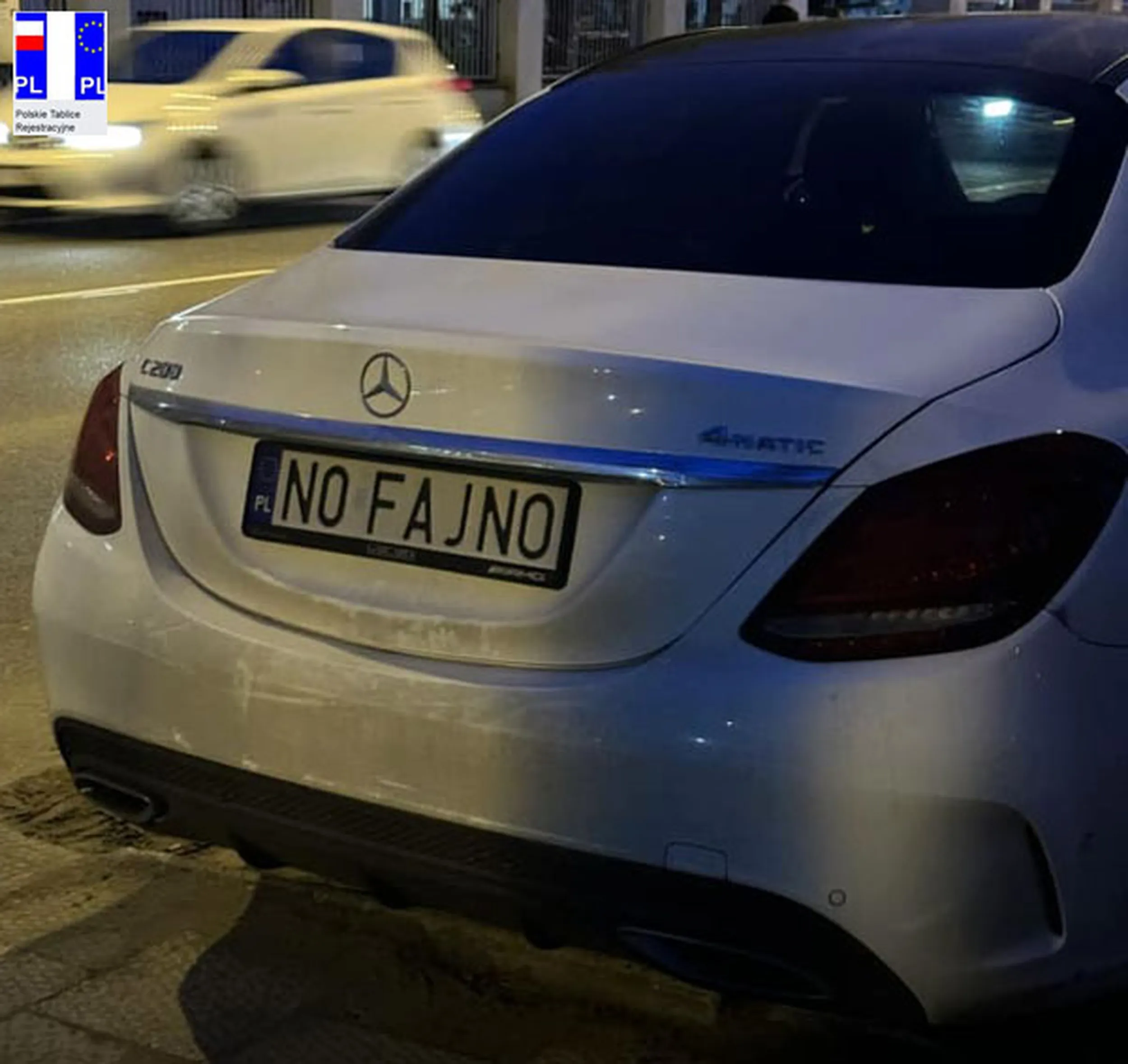 Fajny numer, blacha N0 FAJNO