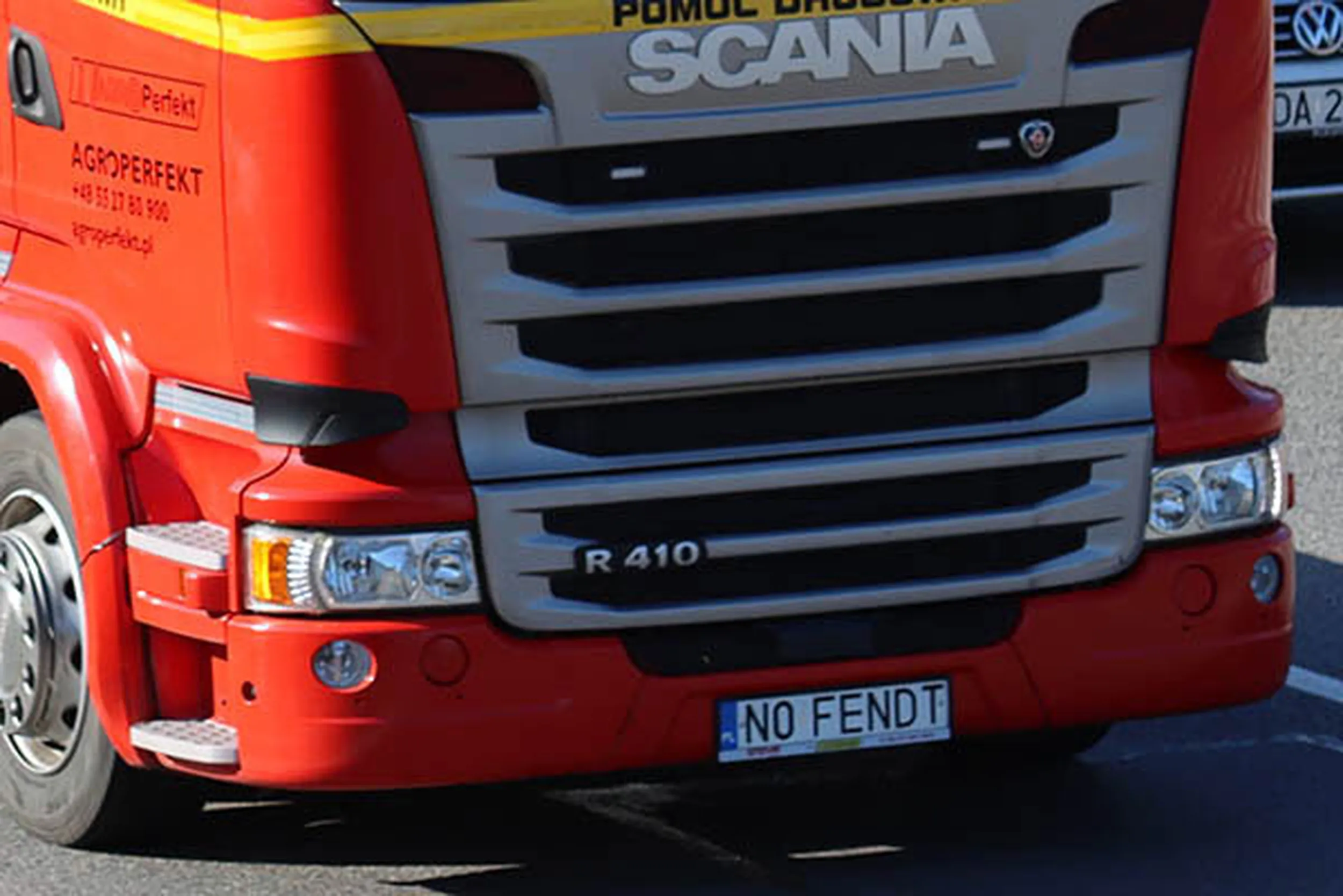 Fajny numer, blacha N0 FENDT