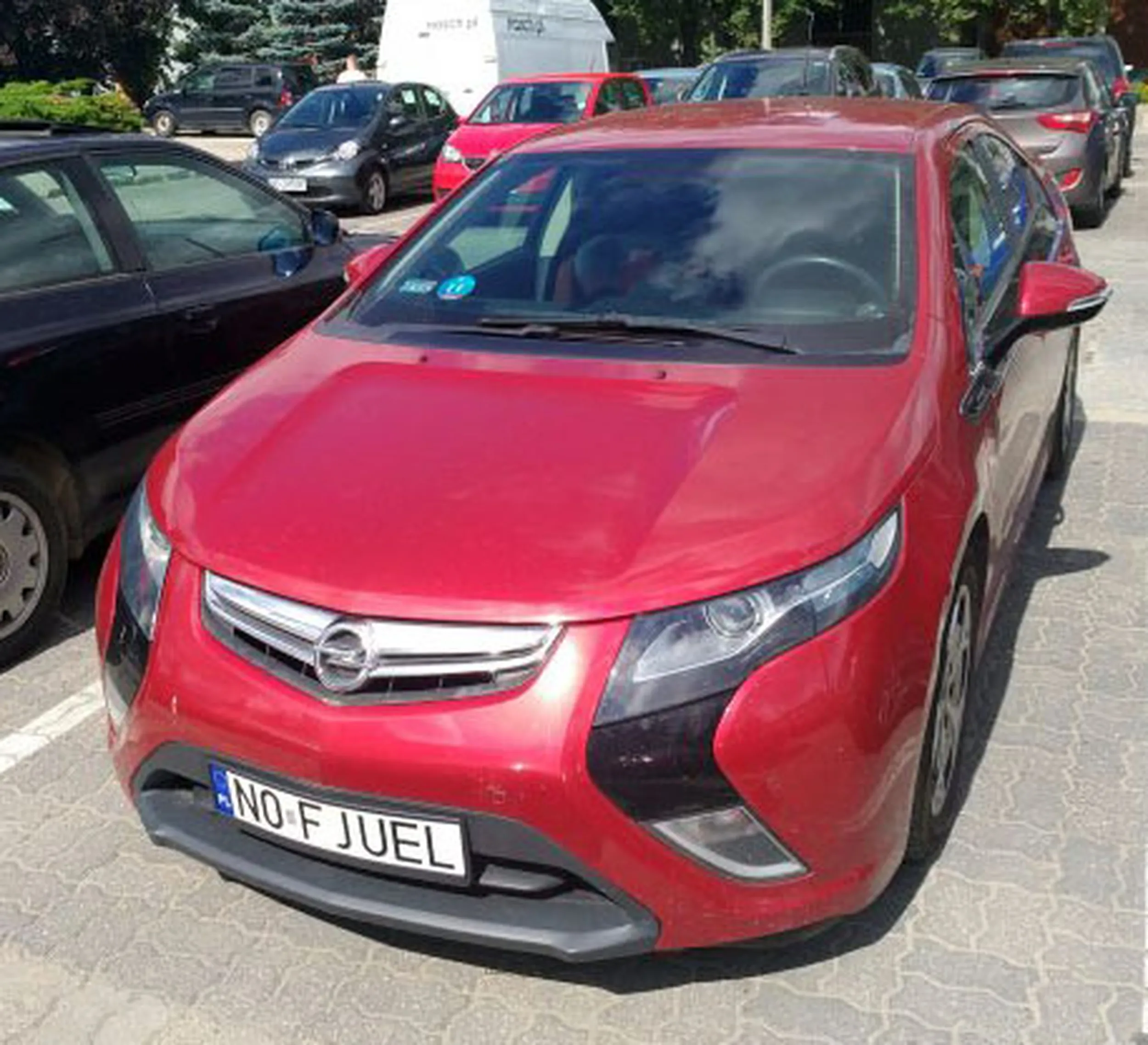 Fajny numer, blacha N0 FJUEL