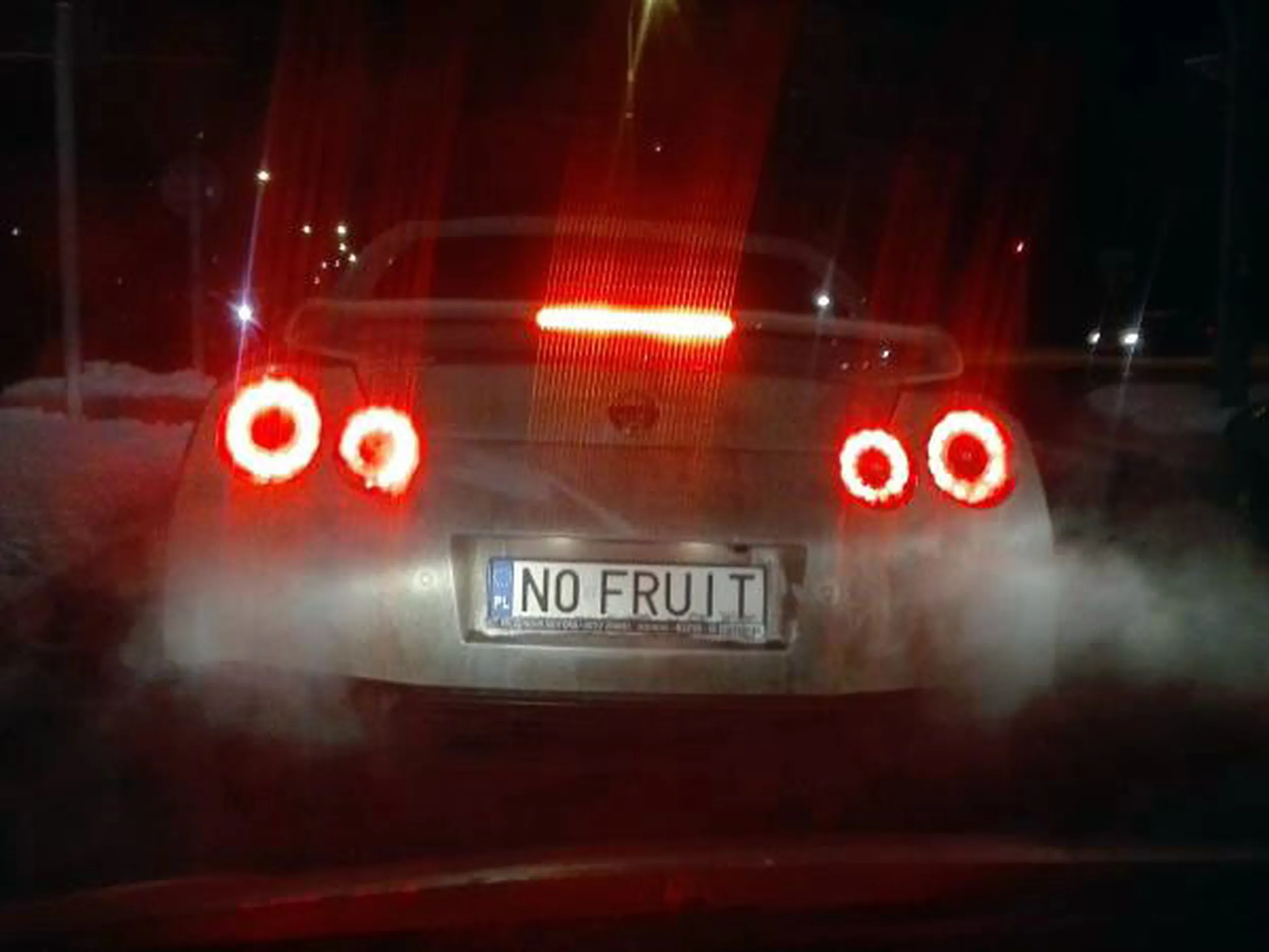 Fajny numer, blacha N0 FRUIT