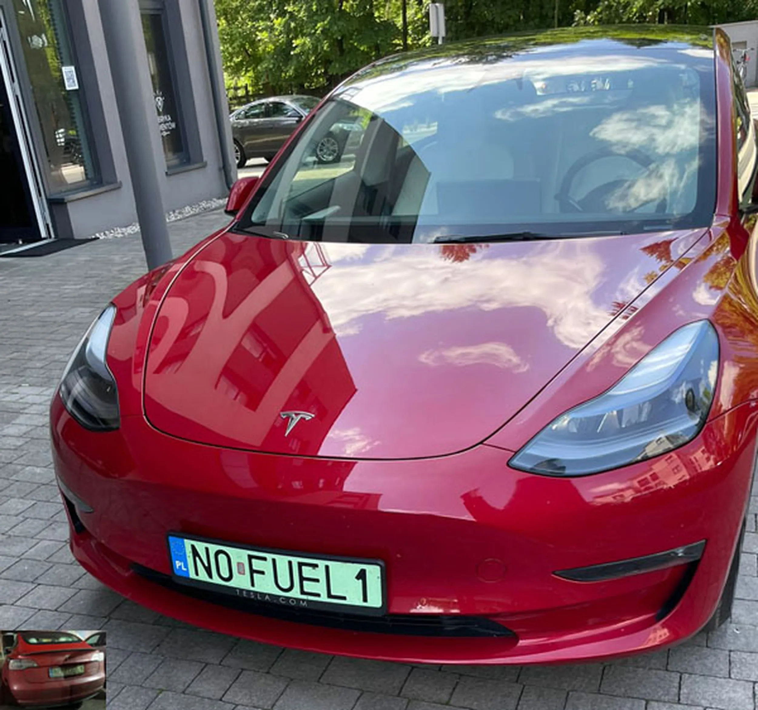 Fajny numer, blacha N0 FUEL1