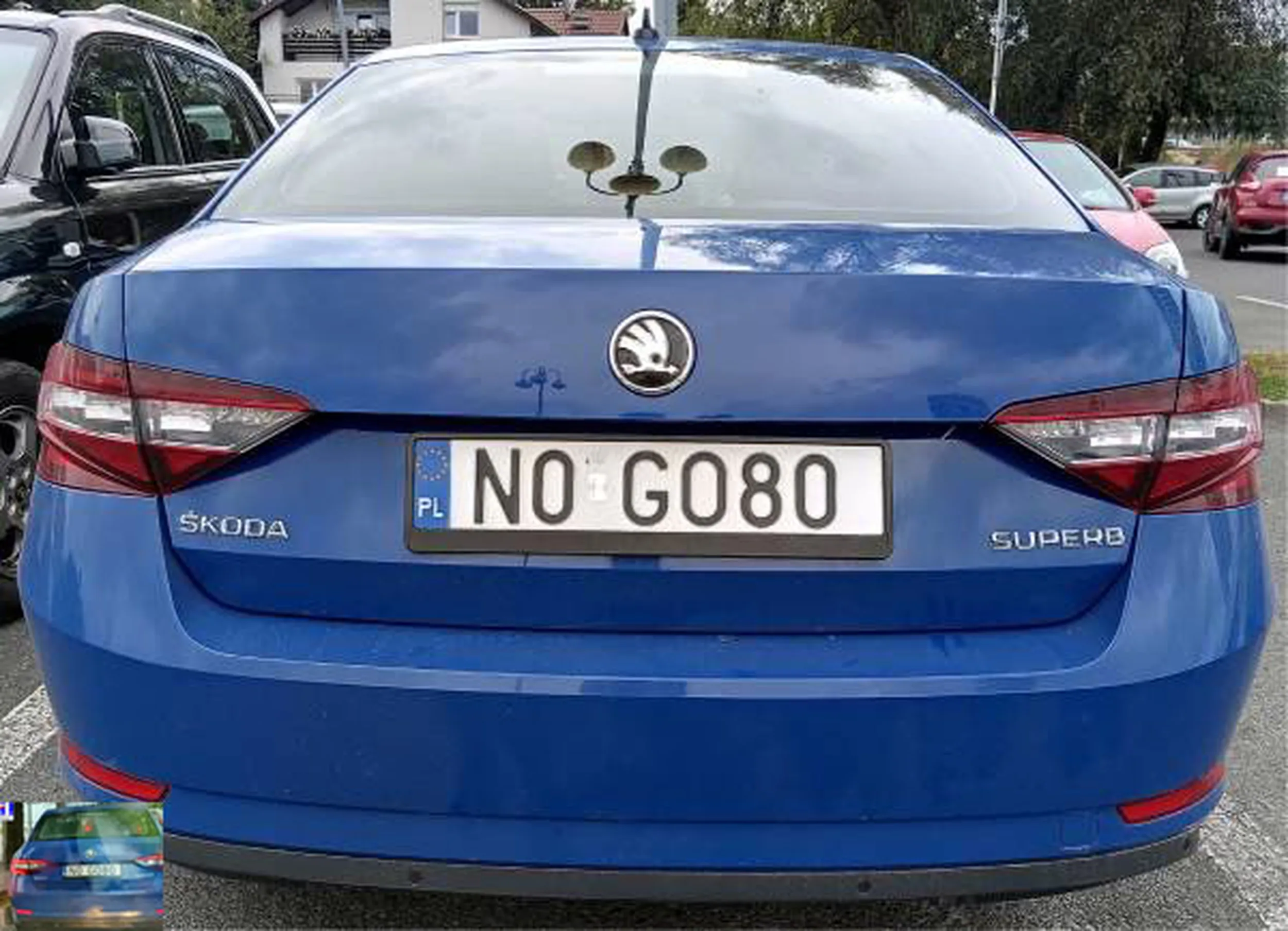 Fajny numer, blacha N0 GO80