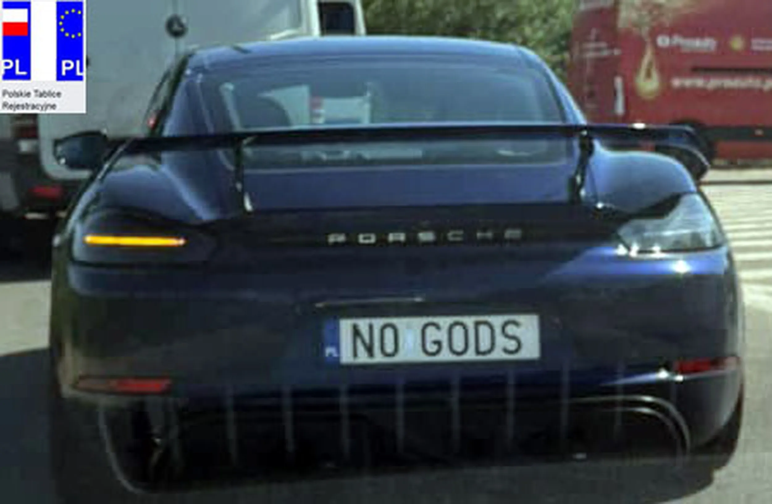 Fajny numer, blacha N0 GODS