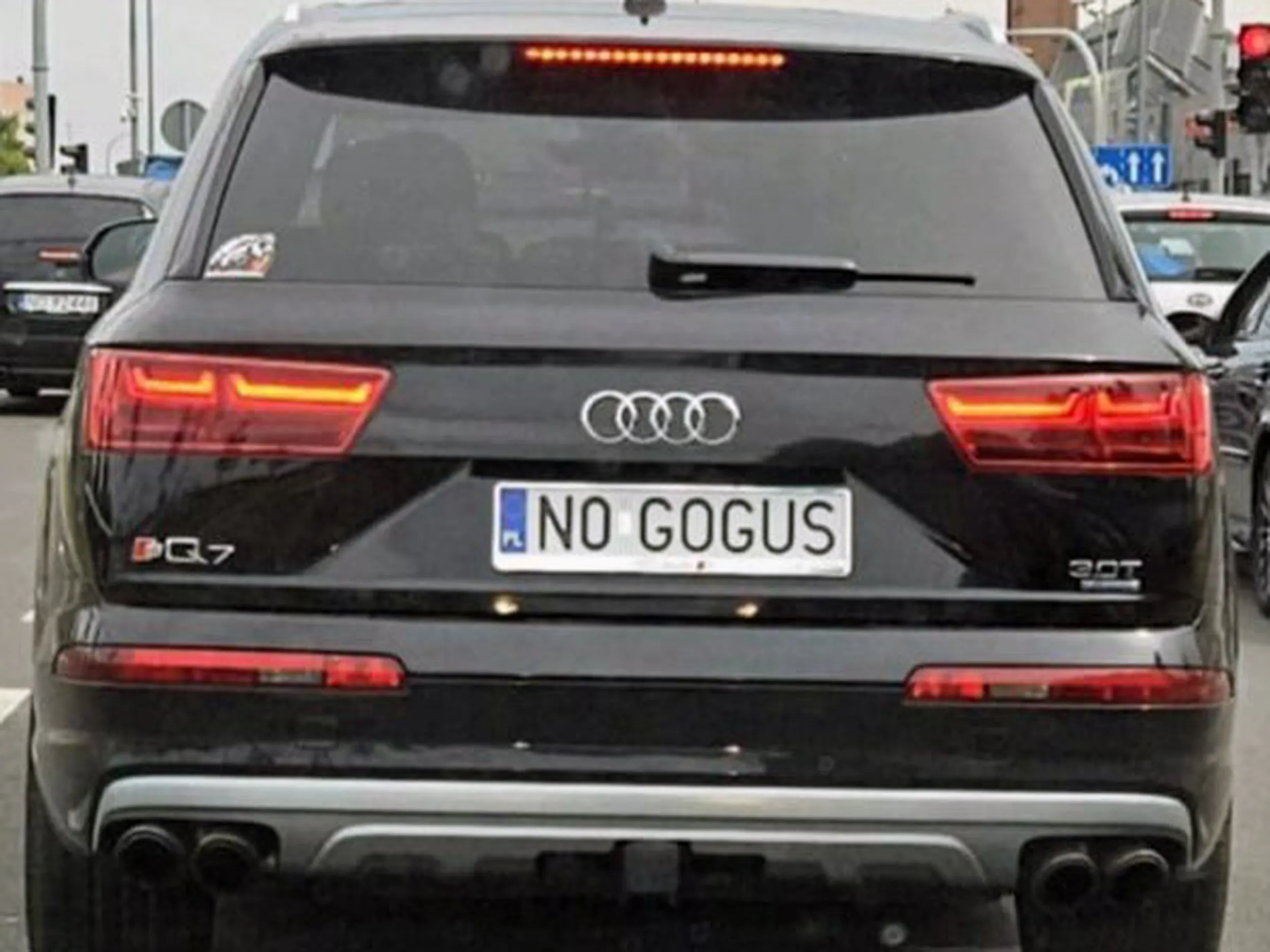 Fajny numer, blacha N0 GOGUS
