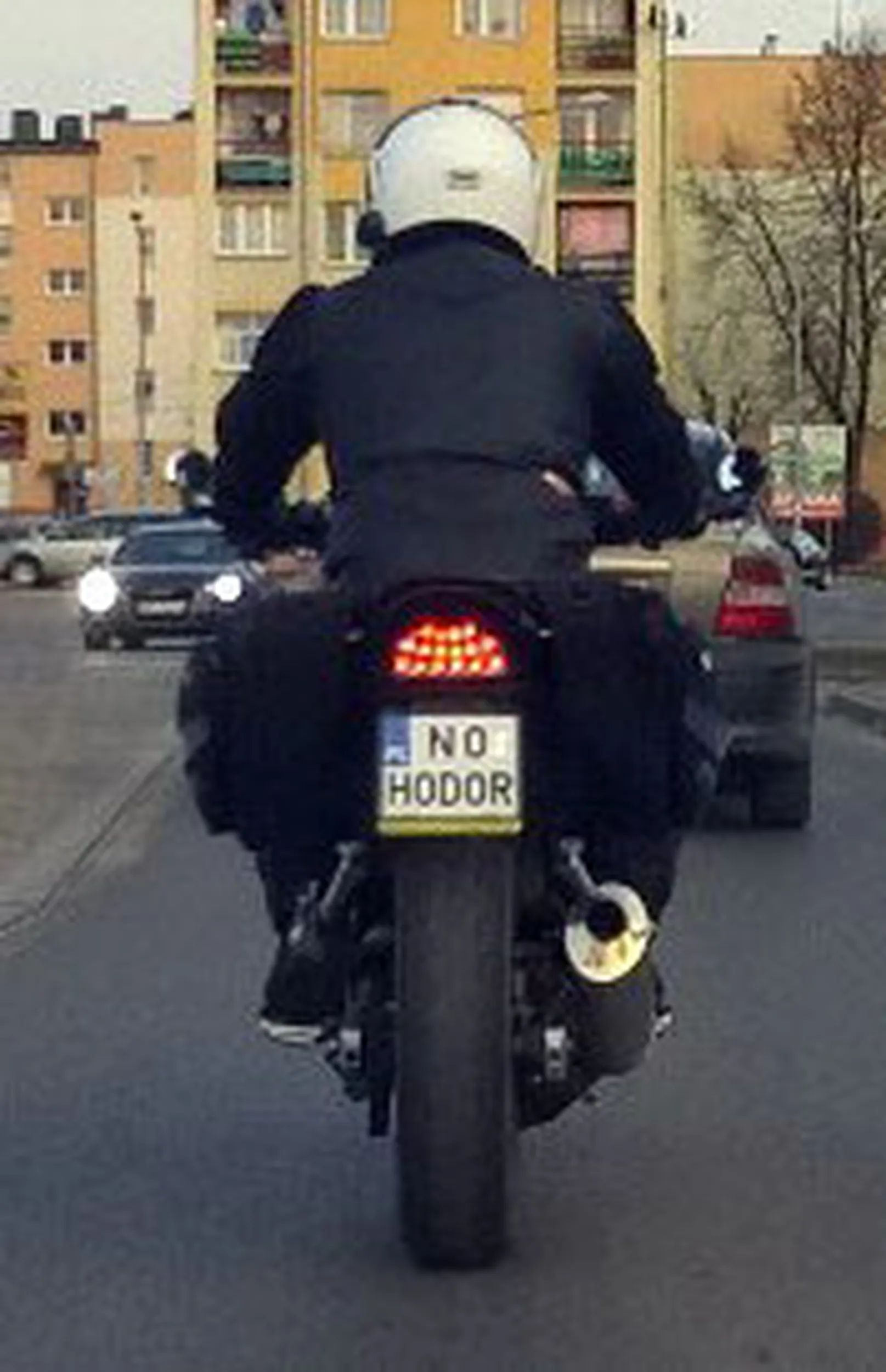 Fajny numer, blacha N0 HODOR