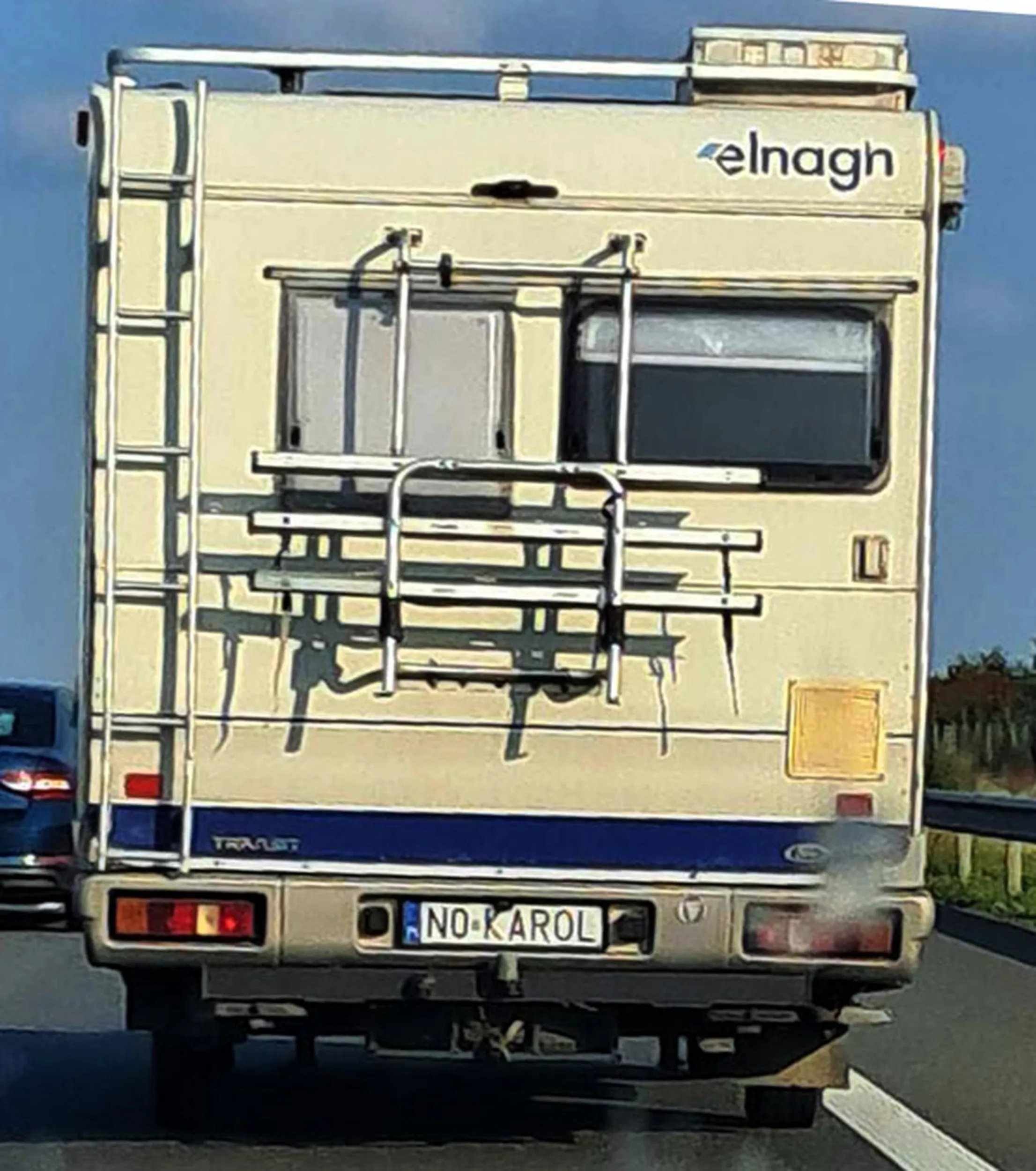 Fajny numer, blacha N0 KAROL