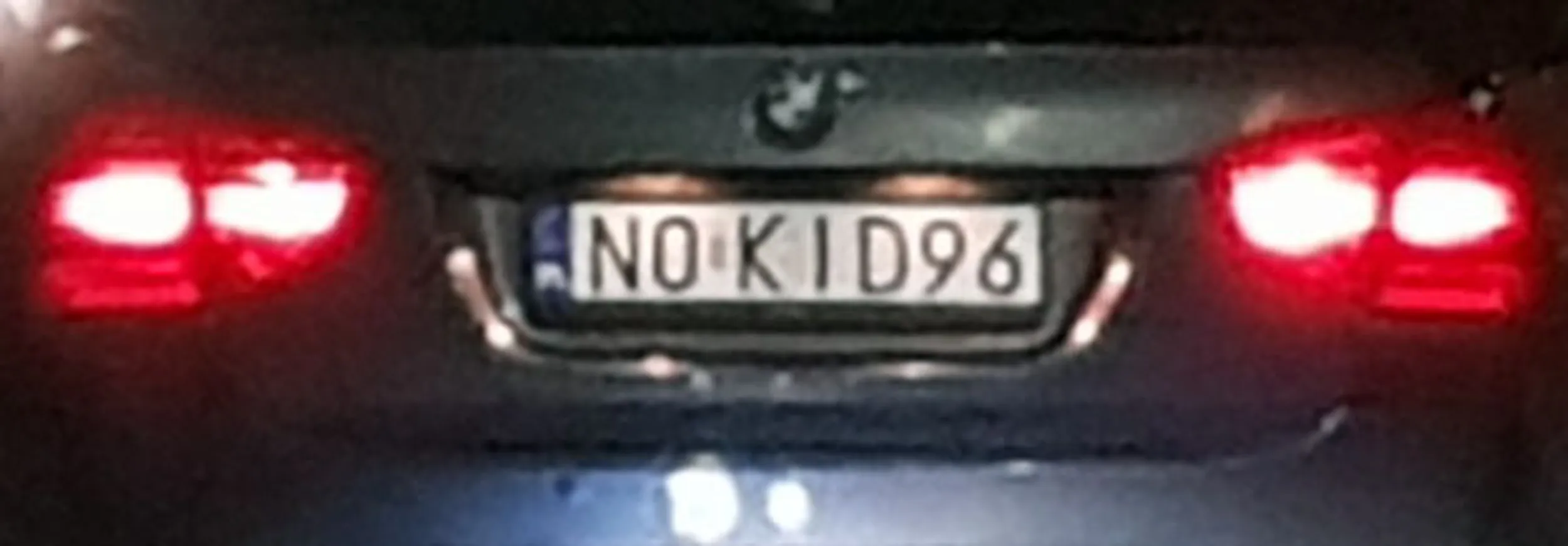 Fajny numer, blacha N0 KID96