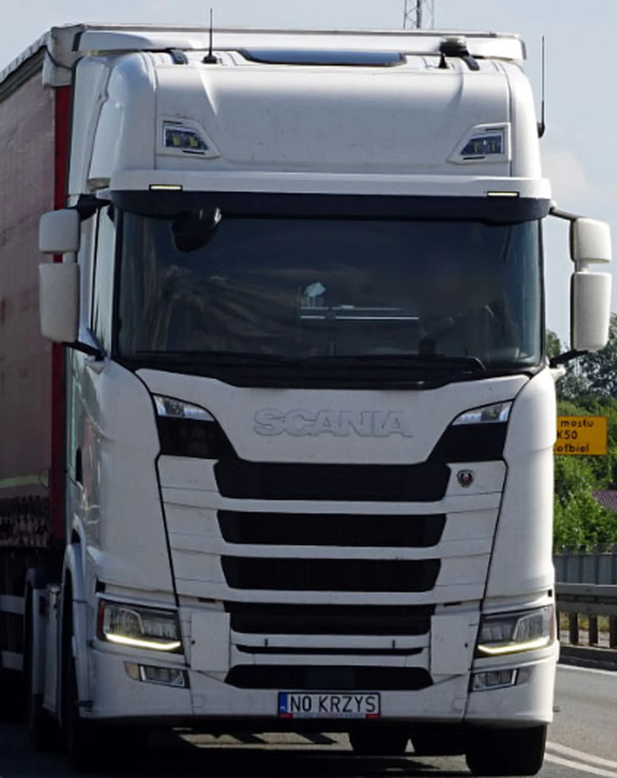 Fajny numer, blacha N0 KRZYS