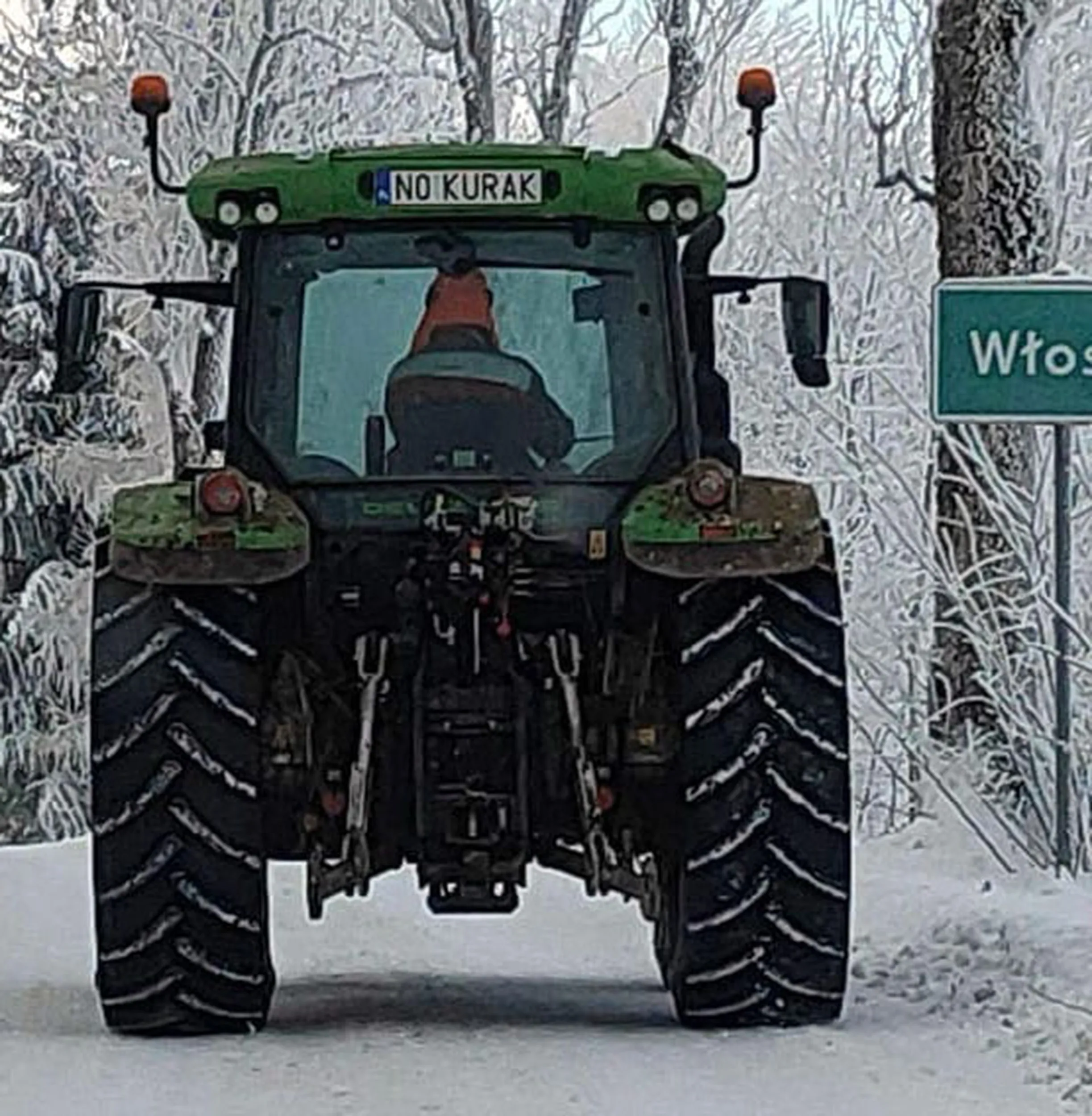 Fajny numer, blacha N0 KURAK