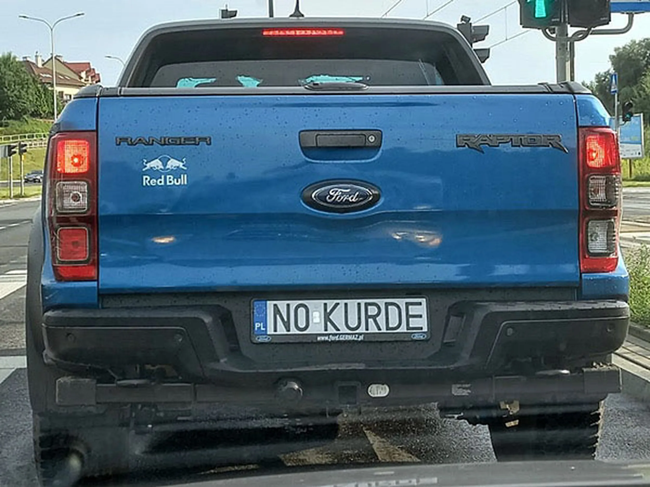 Fajny numer, blacha N0 KURDE