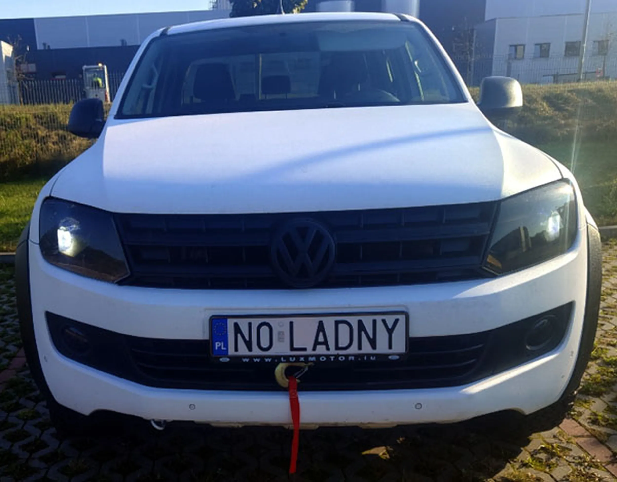 Fajny numer, blacha N0 LADNY