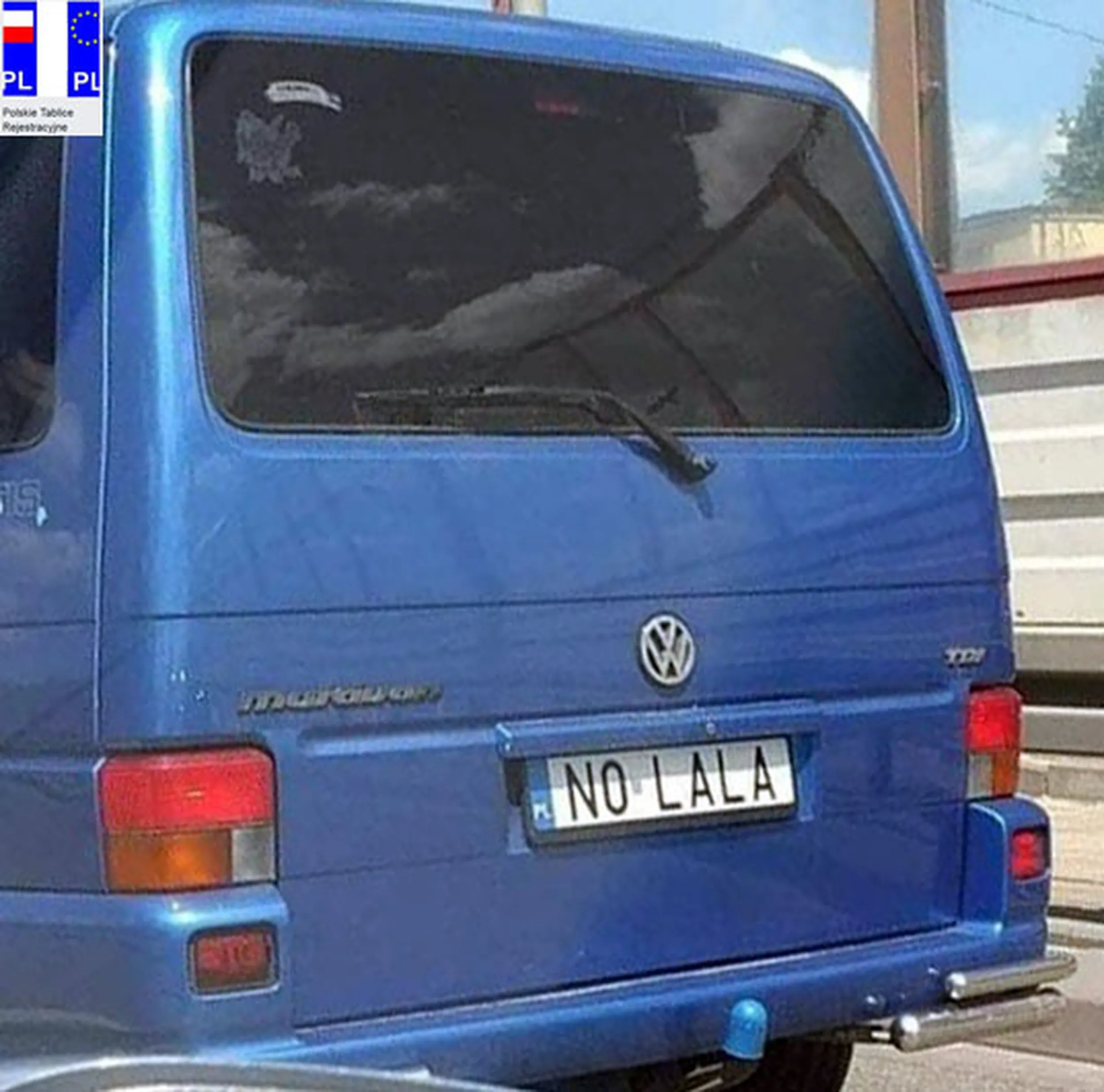 Fajny numer, blacha N0 LALA