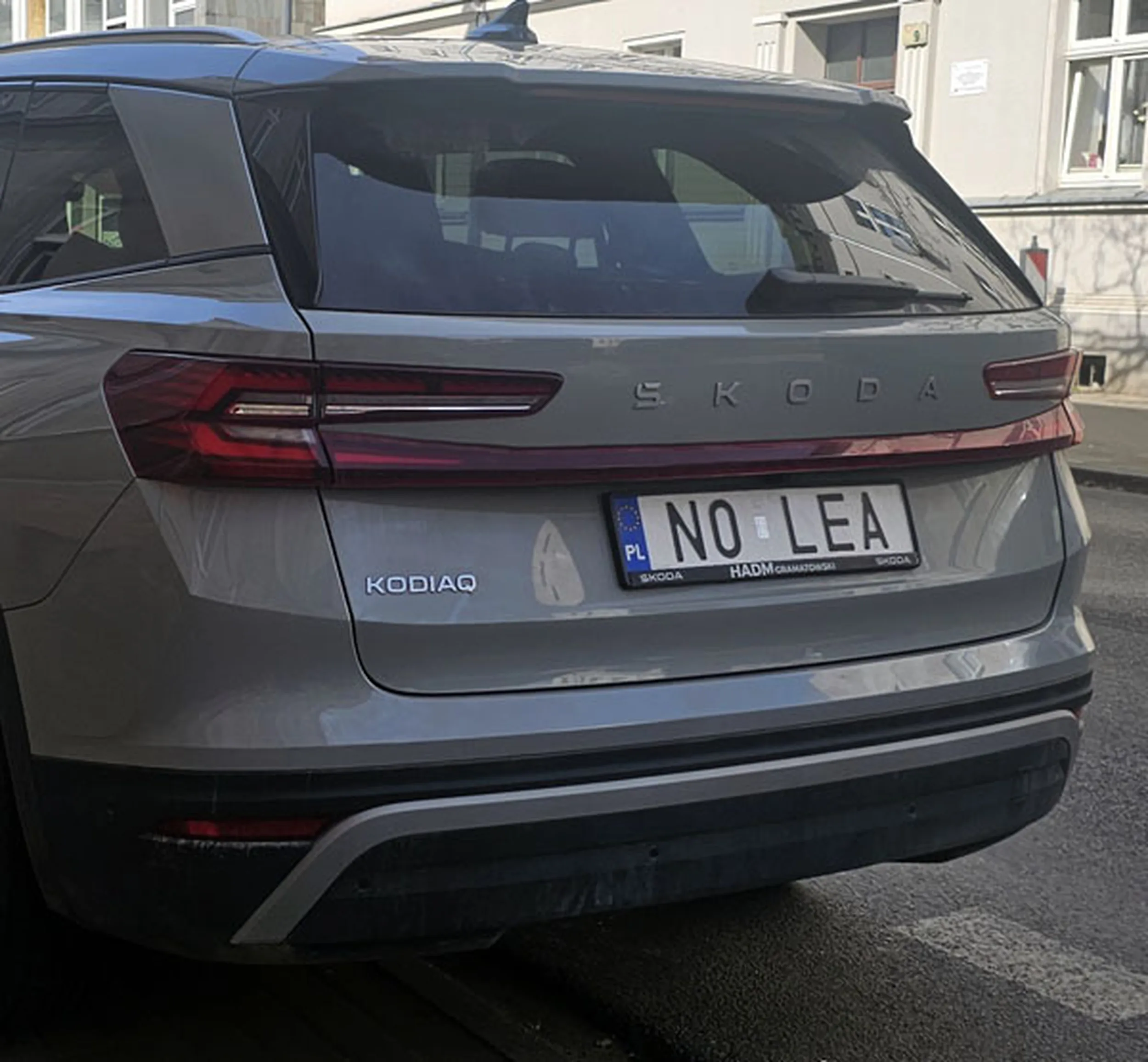 Fajny numer, blacha N0 LEA