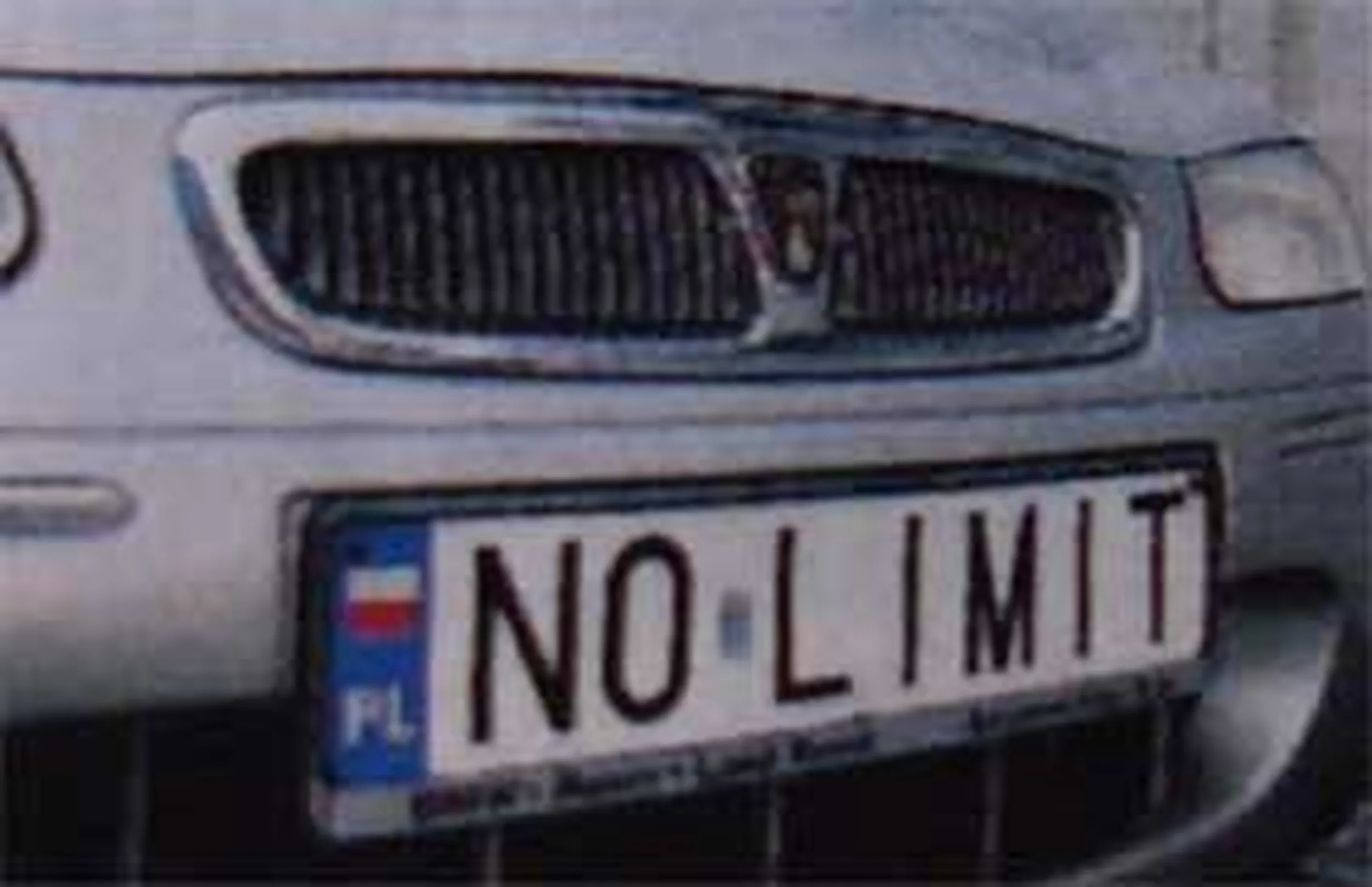 Fajny numer, blacha N0 LIMIT