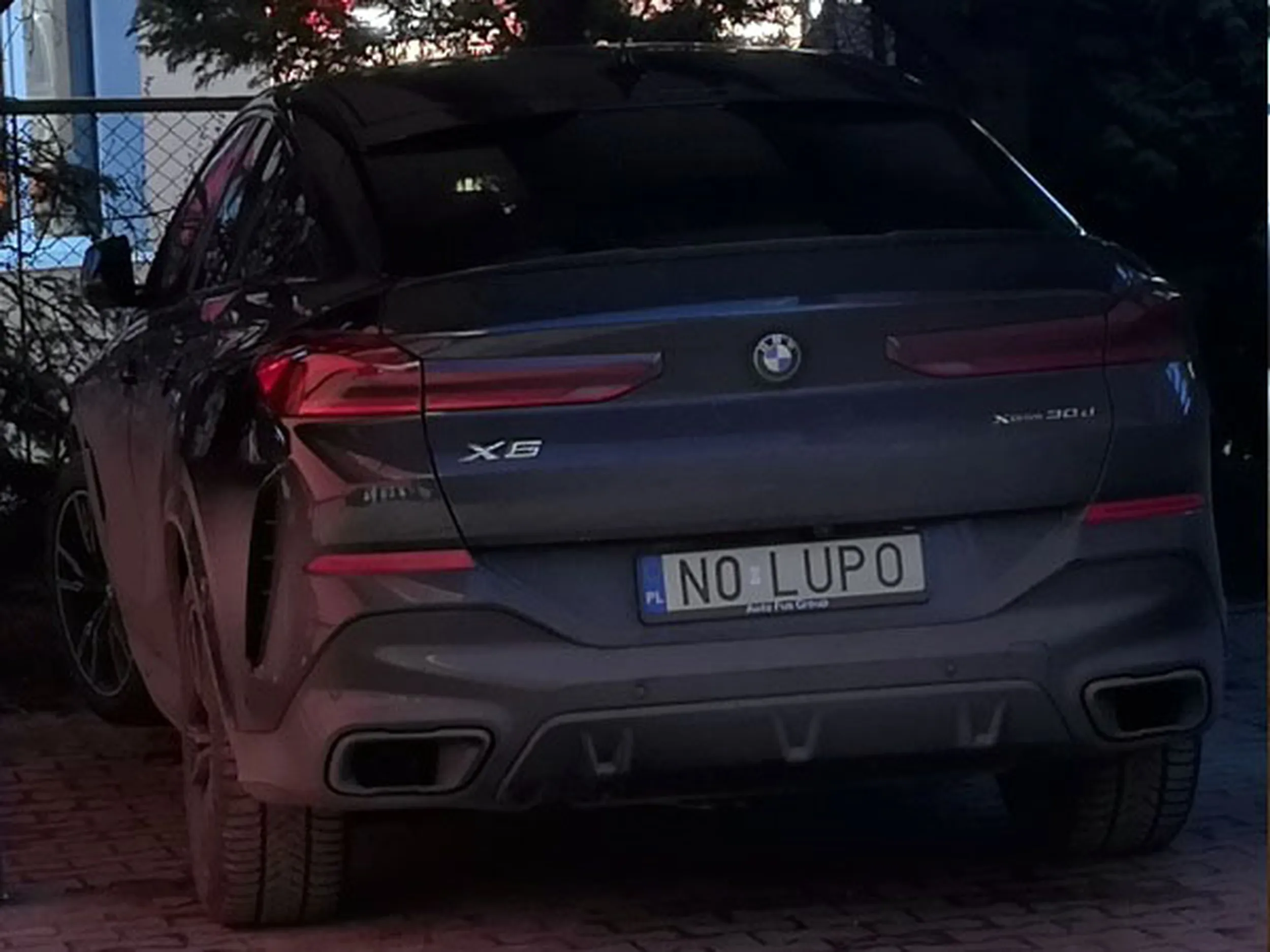 Fajny numer, blacha N0 LUPO