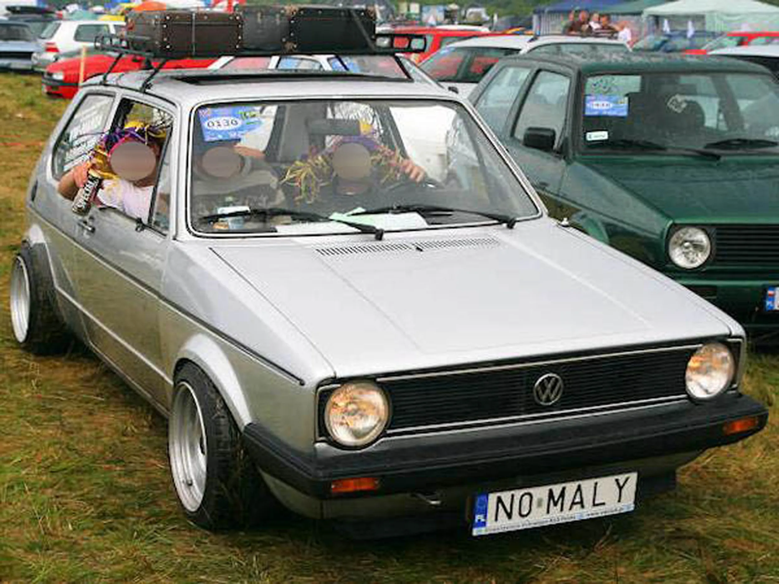 Fajny numer, blacha N0 MALY