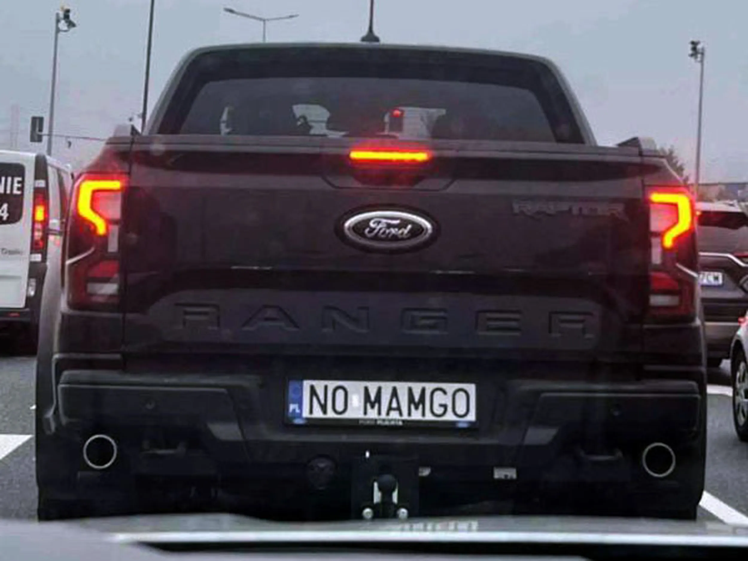 Fajny numer, blacha N0 MAMGO