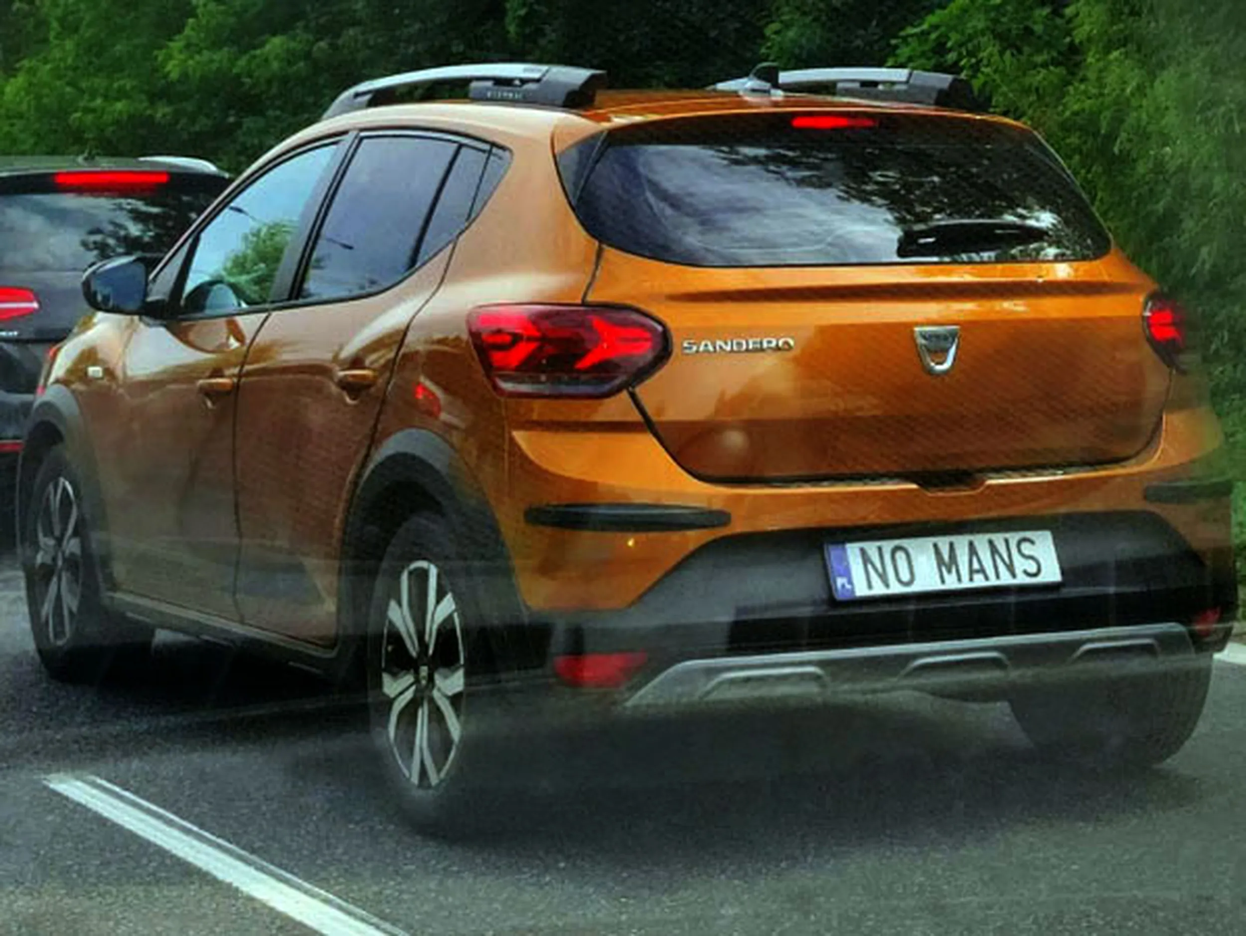 Fajny numer, blacha N0 MANS