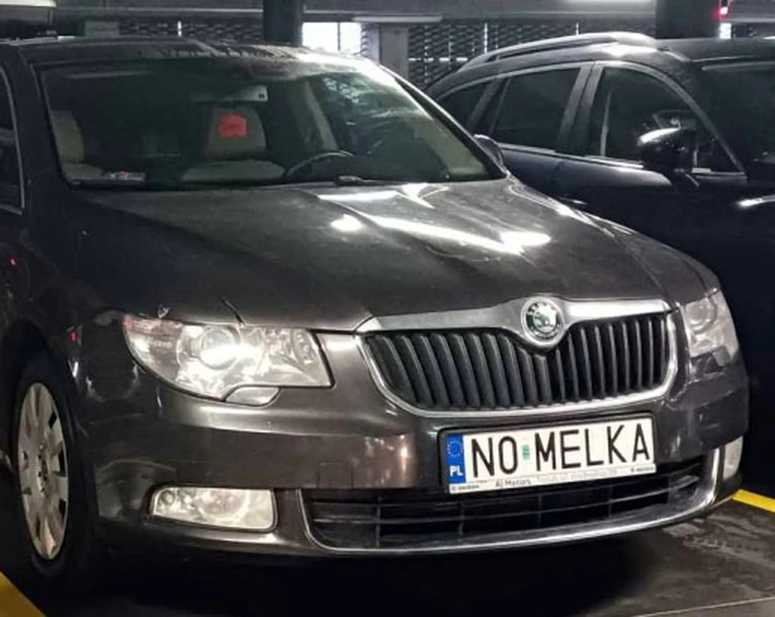 Fajny numer, blacha N0 MELKA