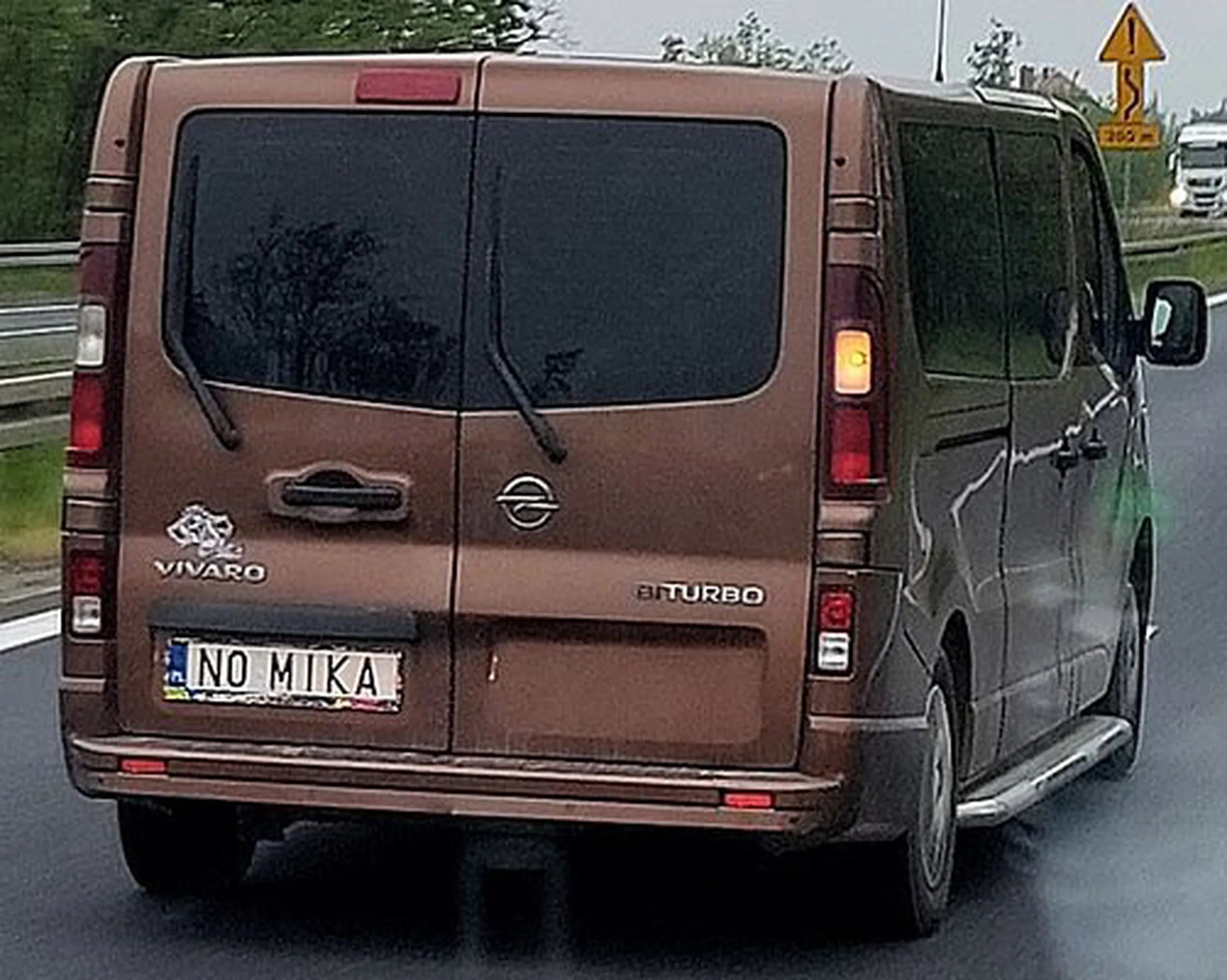 Fajny numer, blacha N0 MIKA