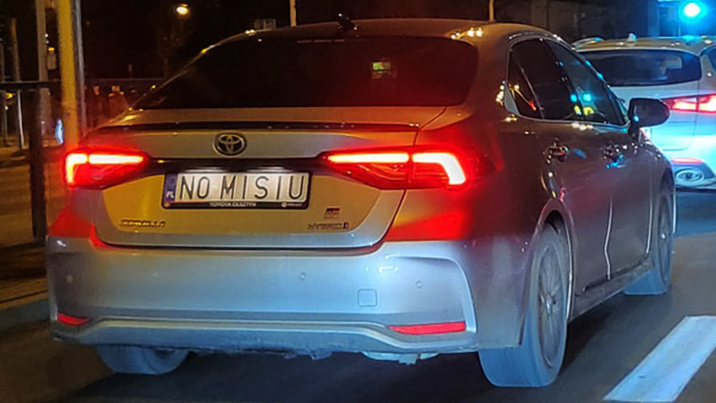 Fajny numer, blacha N0 MISIU