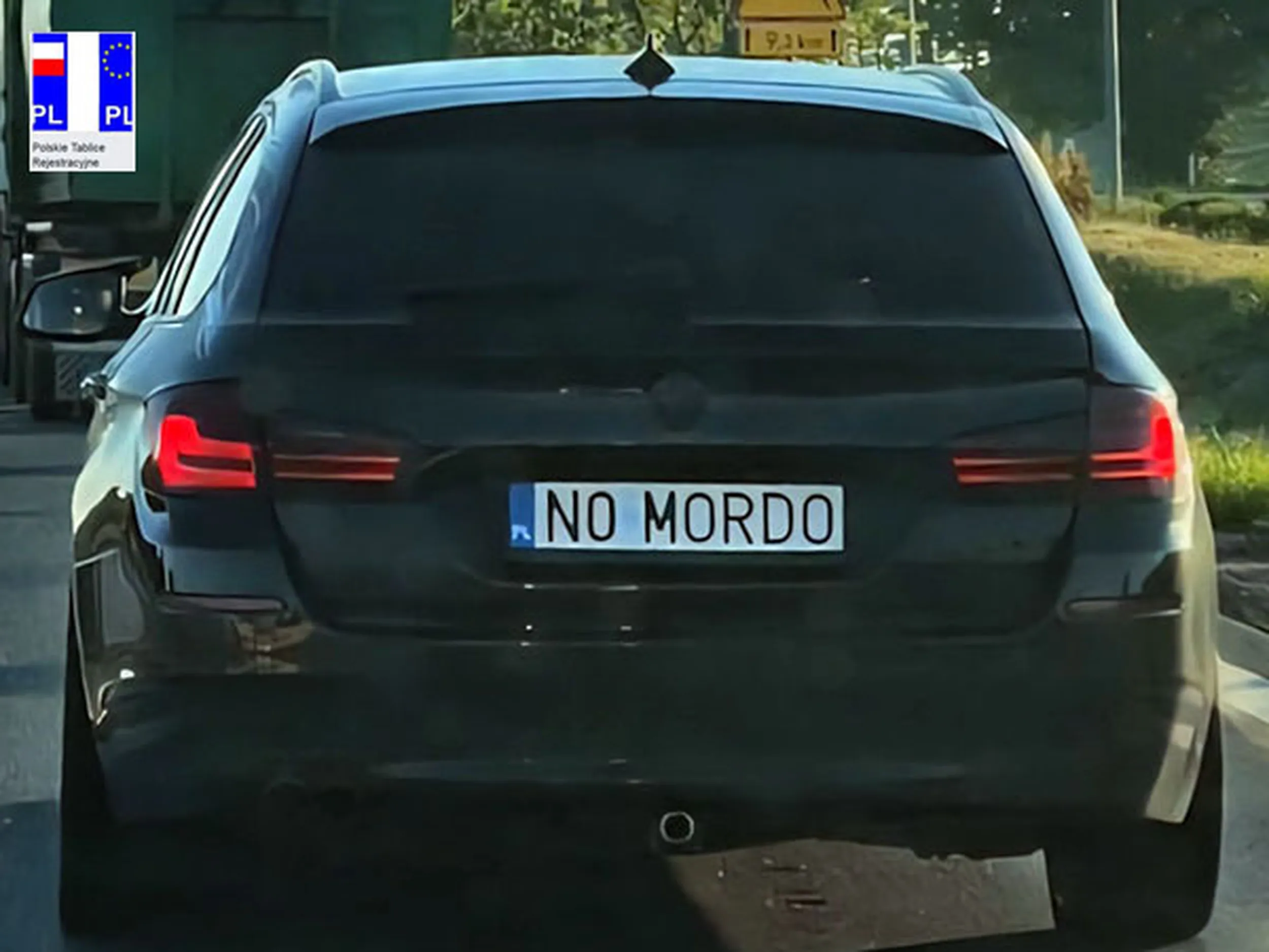 Fajny numer, blacha N0 MORDO