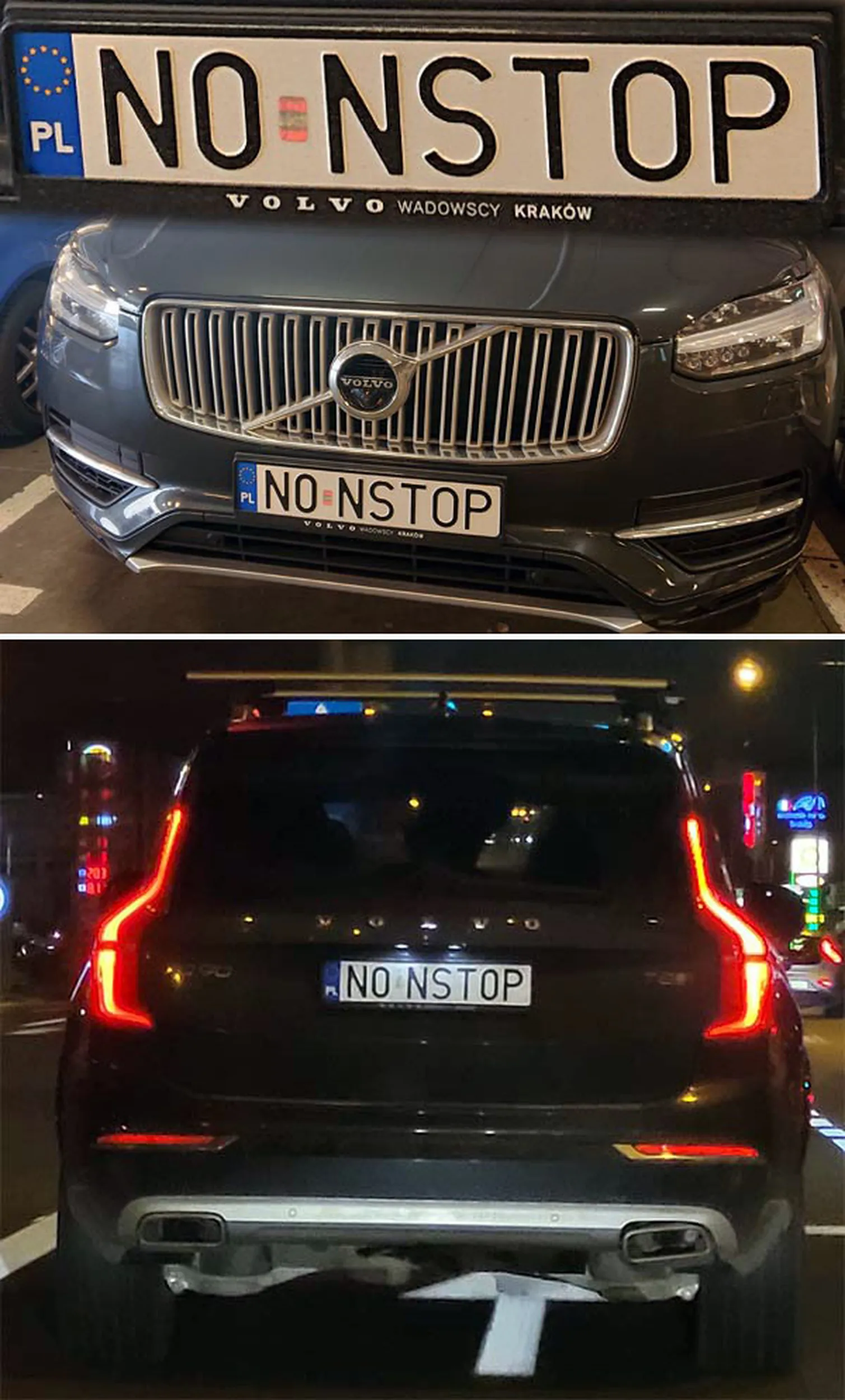 Fajny numer, blacha N0 NST0P