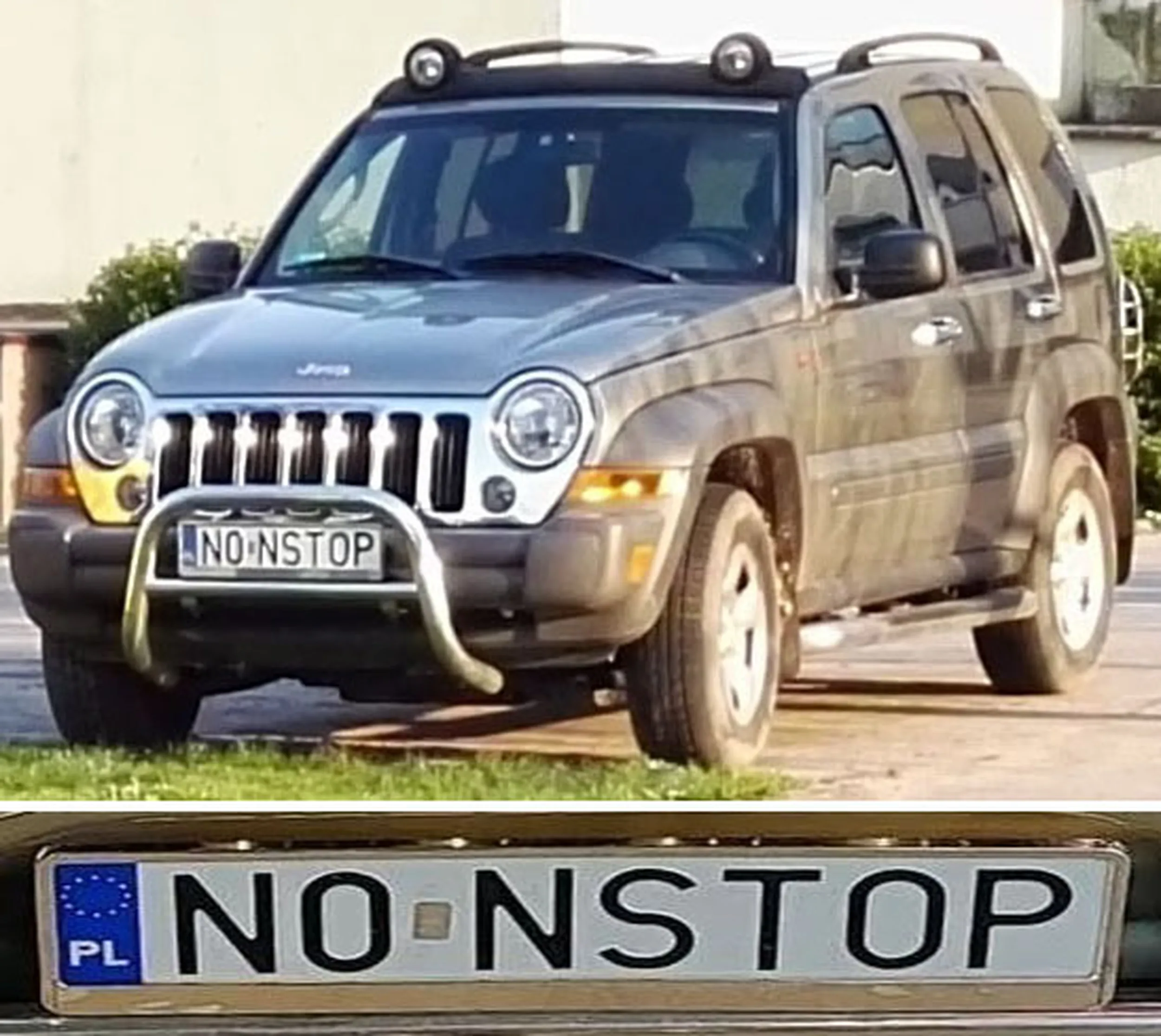 Fajny numer, blacha N0 NSTOP