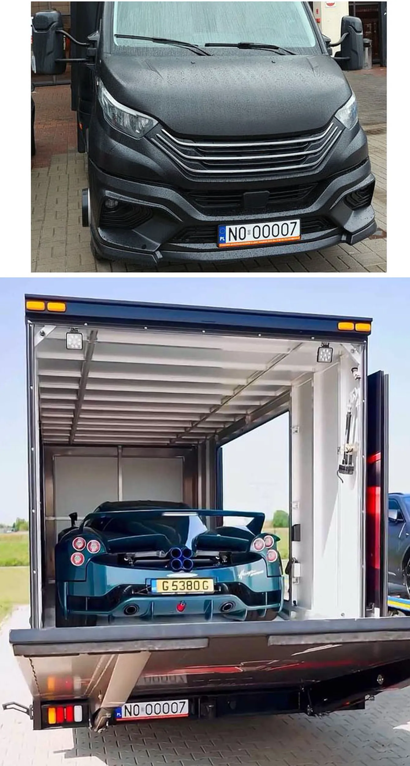 Fajny numer, blacha N0 OOOO7