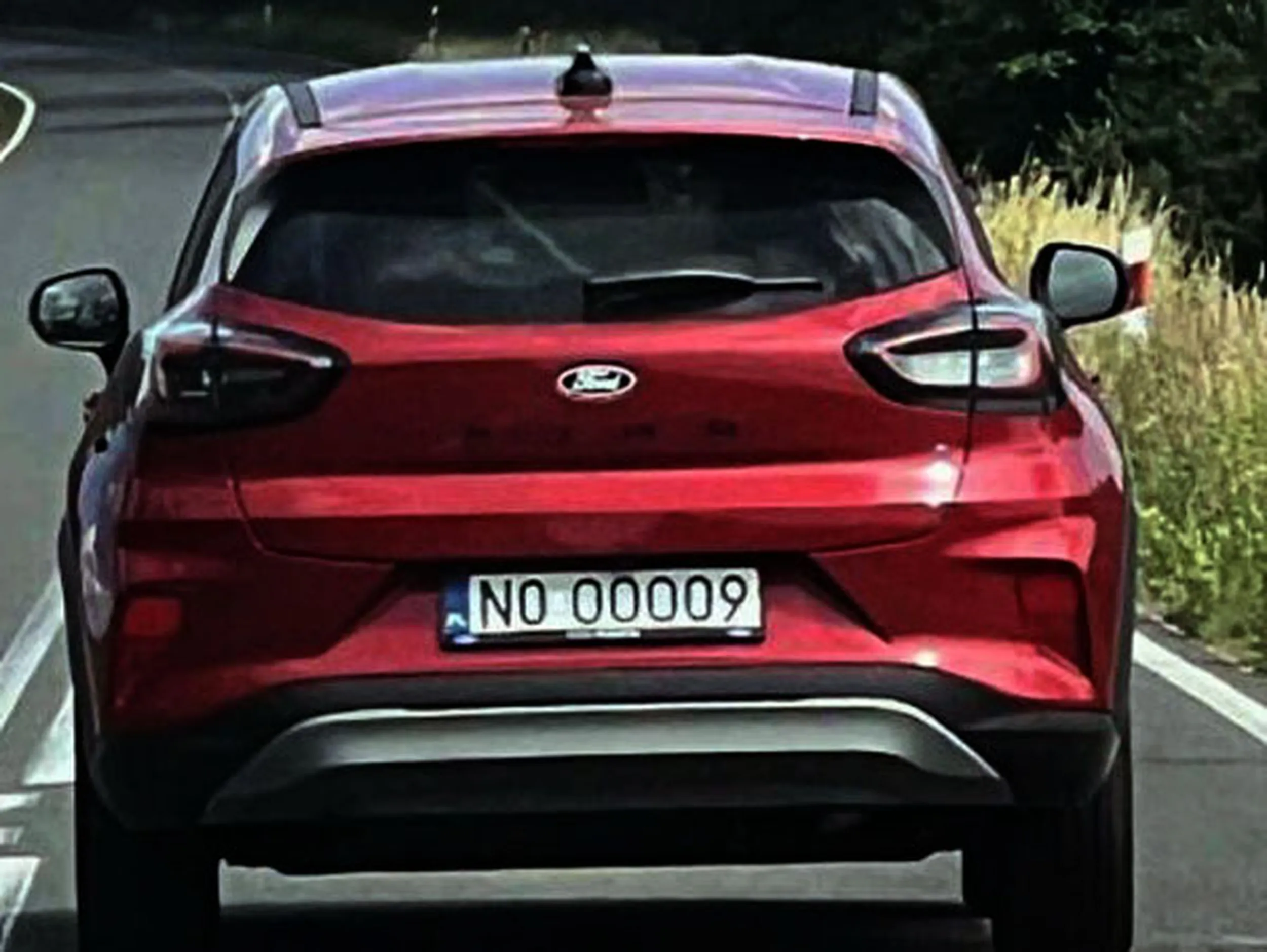 Fajny numer, blacha N0 OOOO9