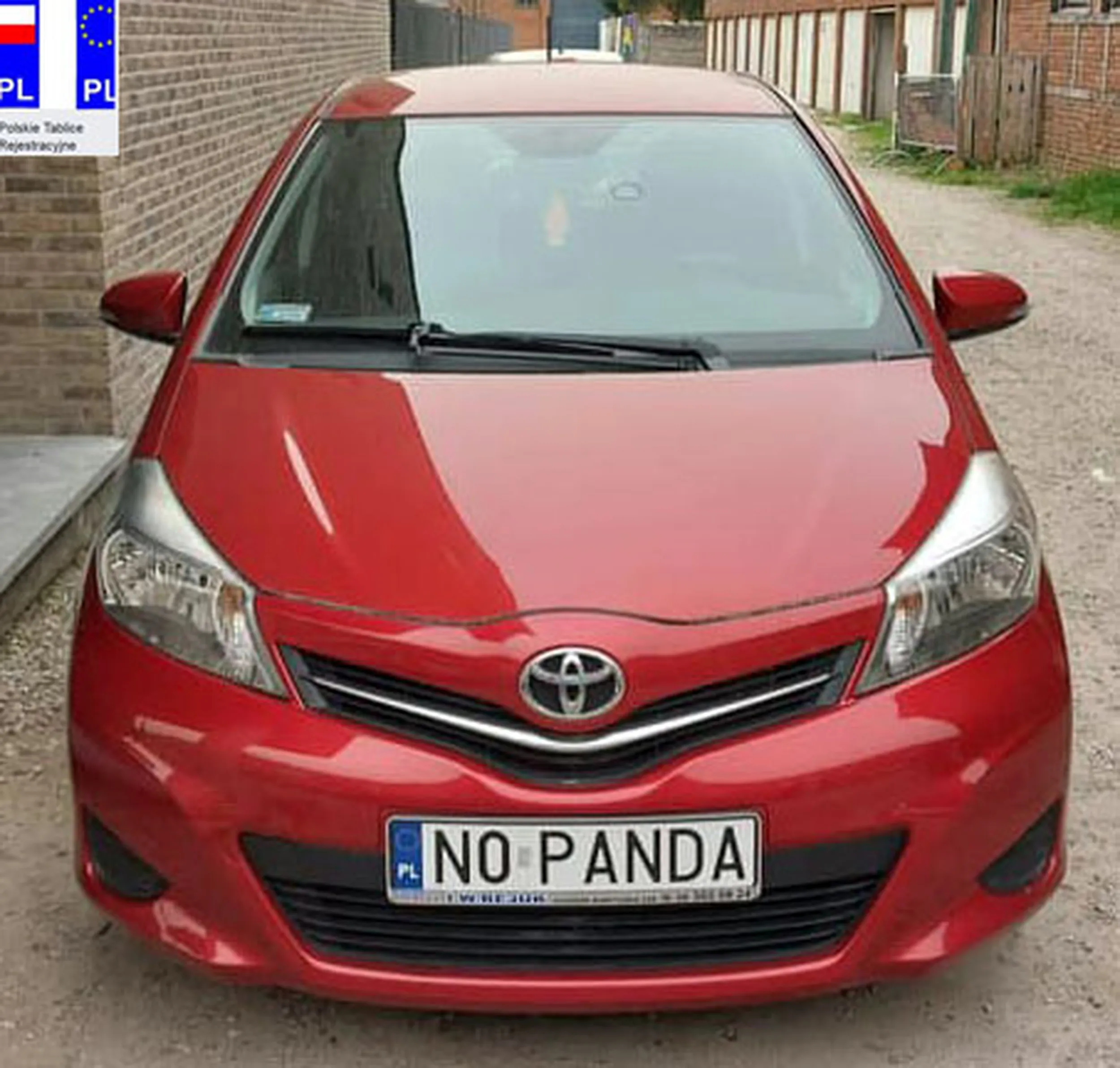 Fajny numer, blacha N0 PANDA