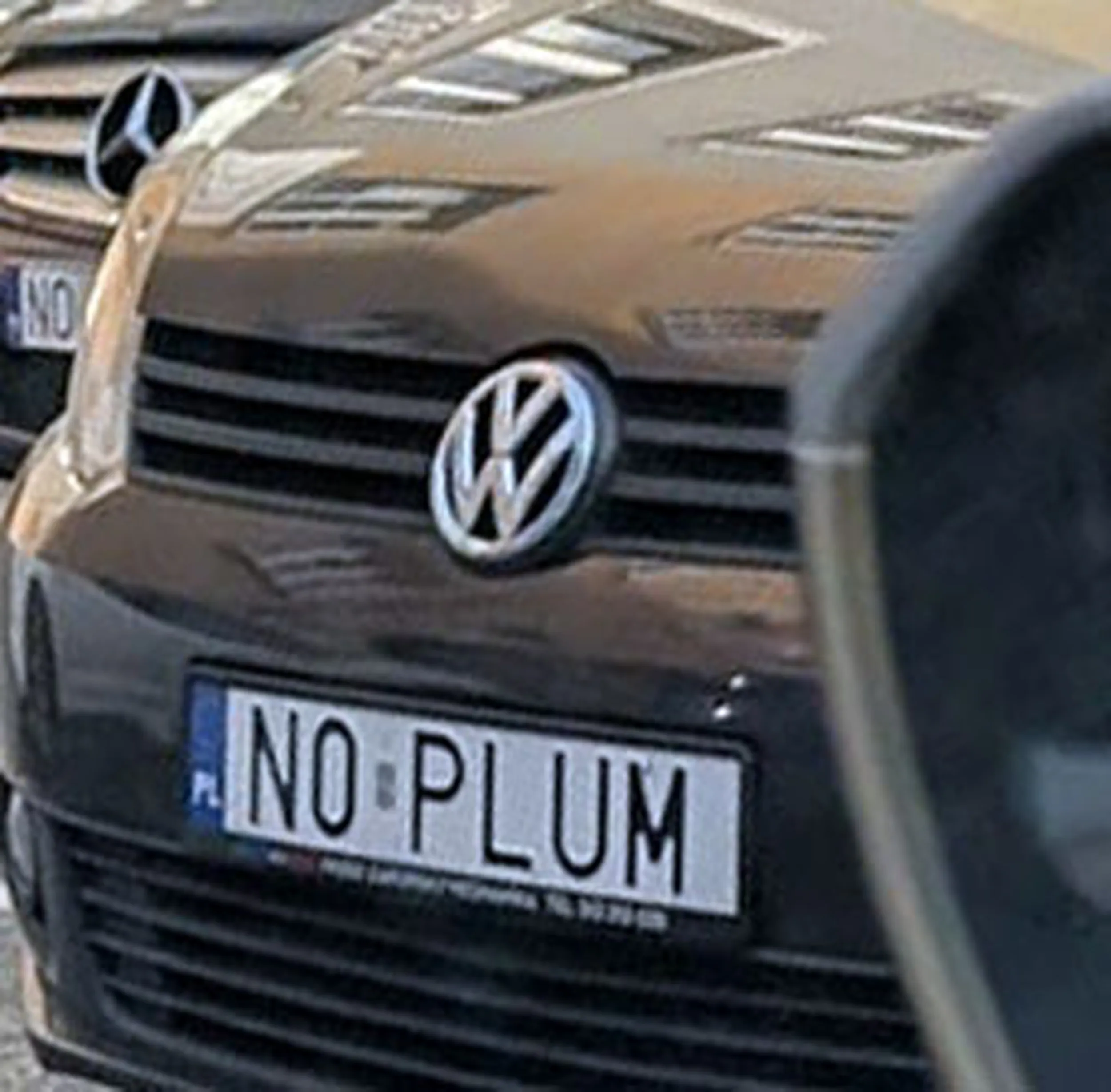 Fajny numer, blacha N0 PLUM