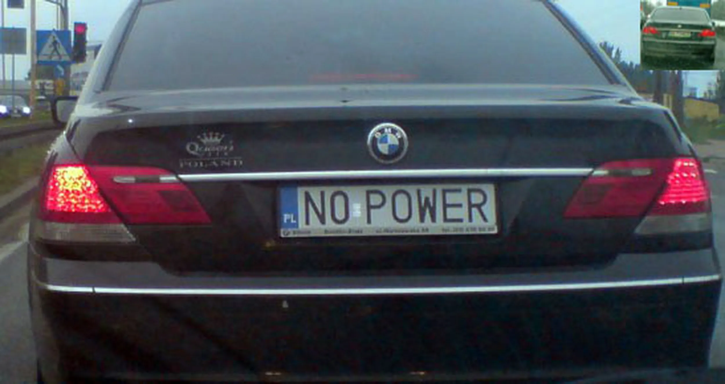 Fajny numer, blacha N0 POWER