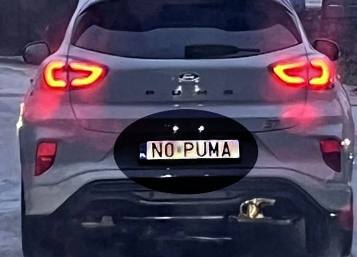 Fajny numer, blacha N0 PUMA