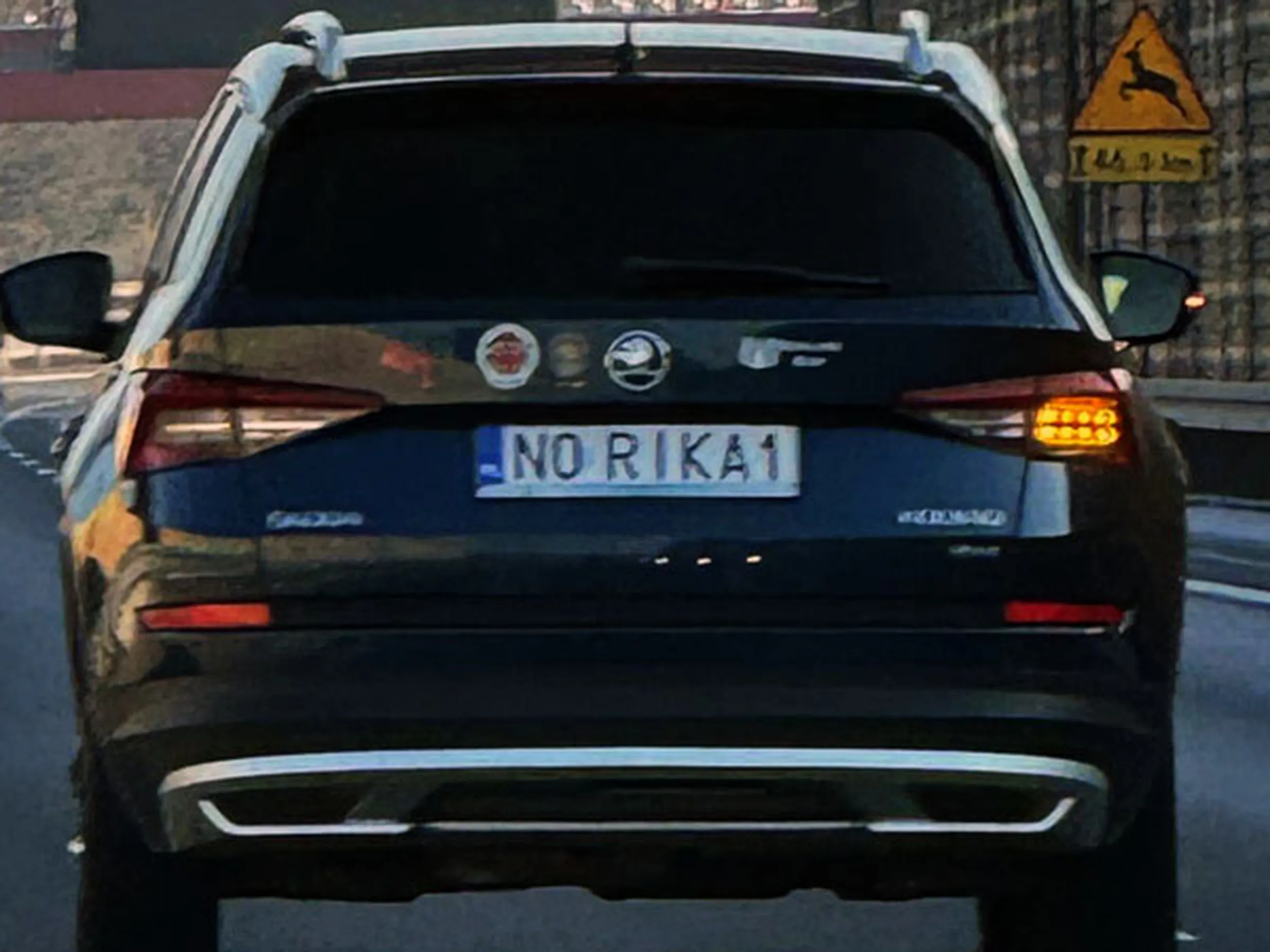 Fajny numer, blacha N0 RIKA1