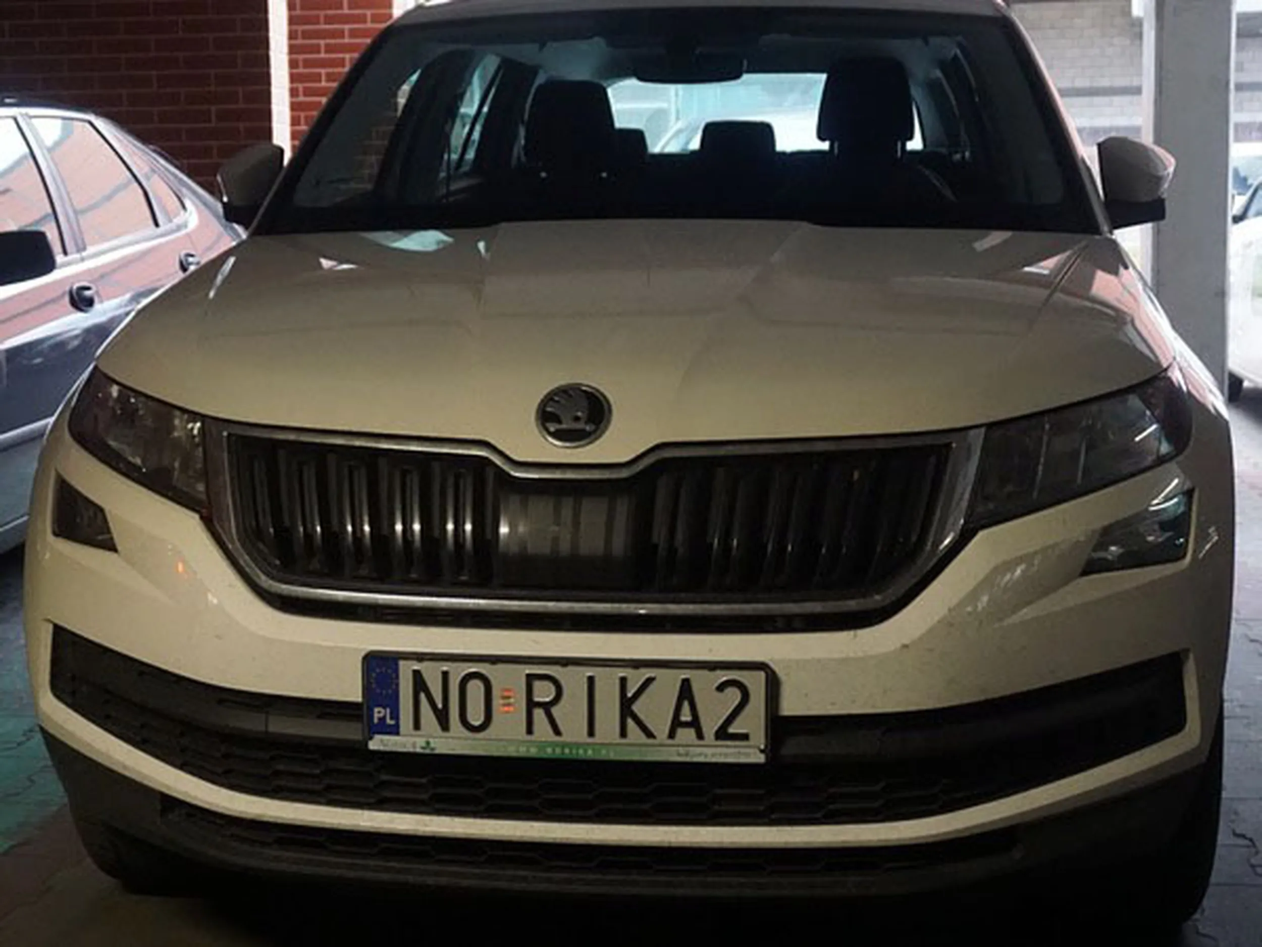 Fajny numer, blacha N0 RIKA2