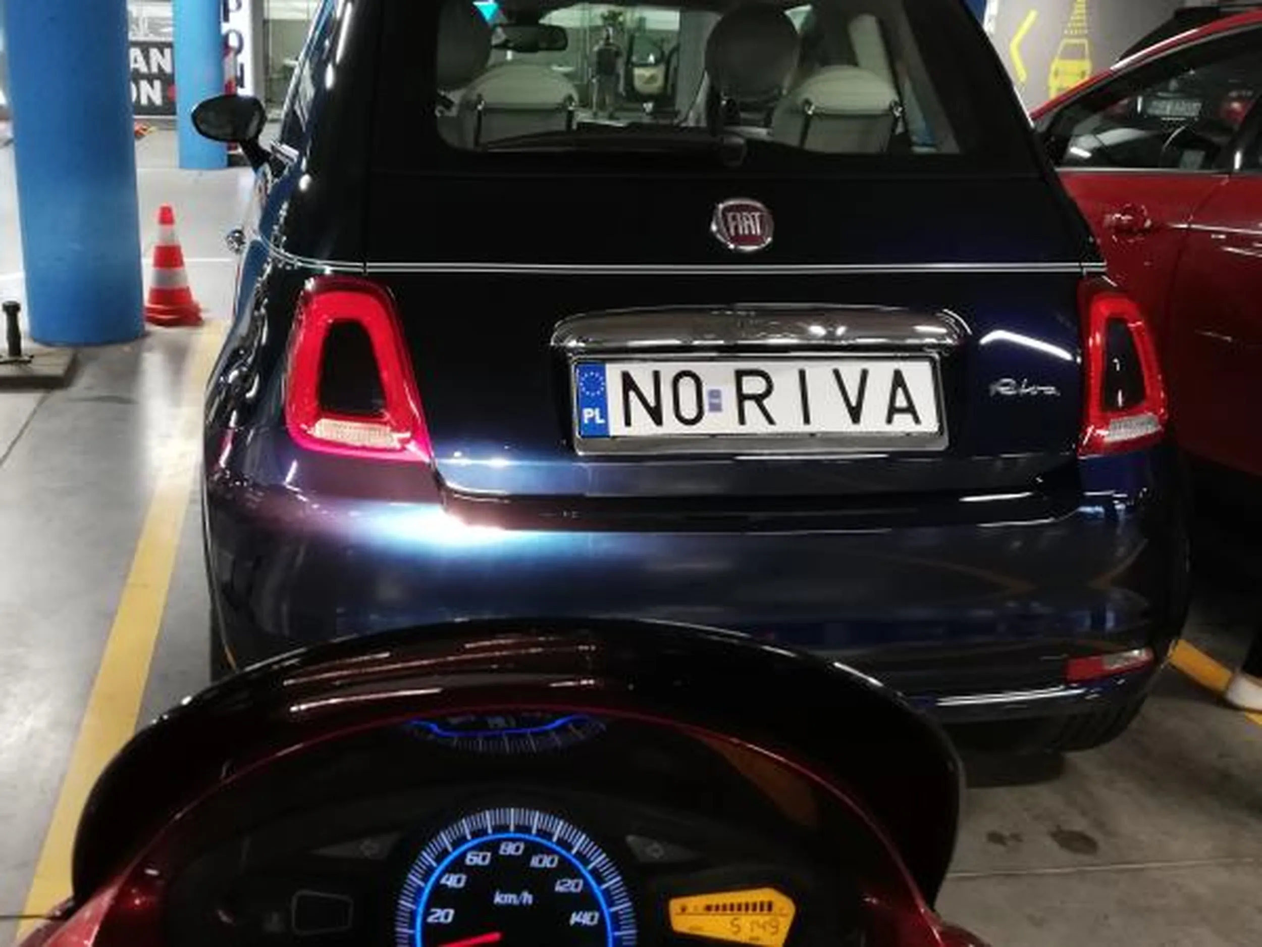 Fajny numer, blacha N0 RIVA