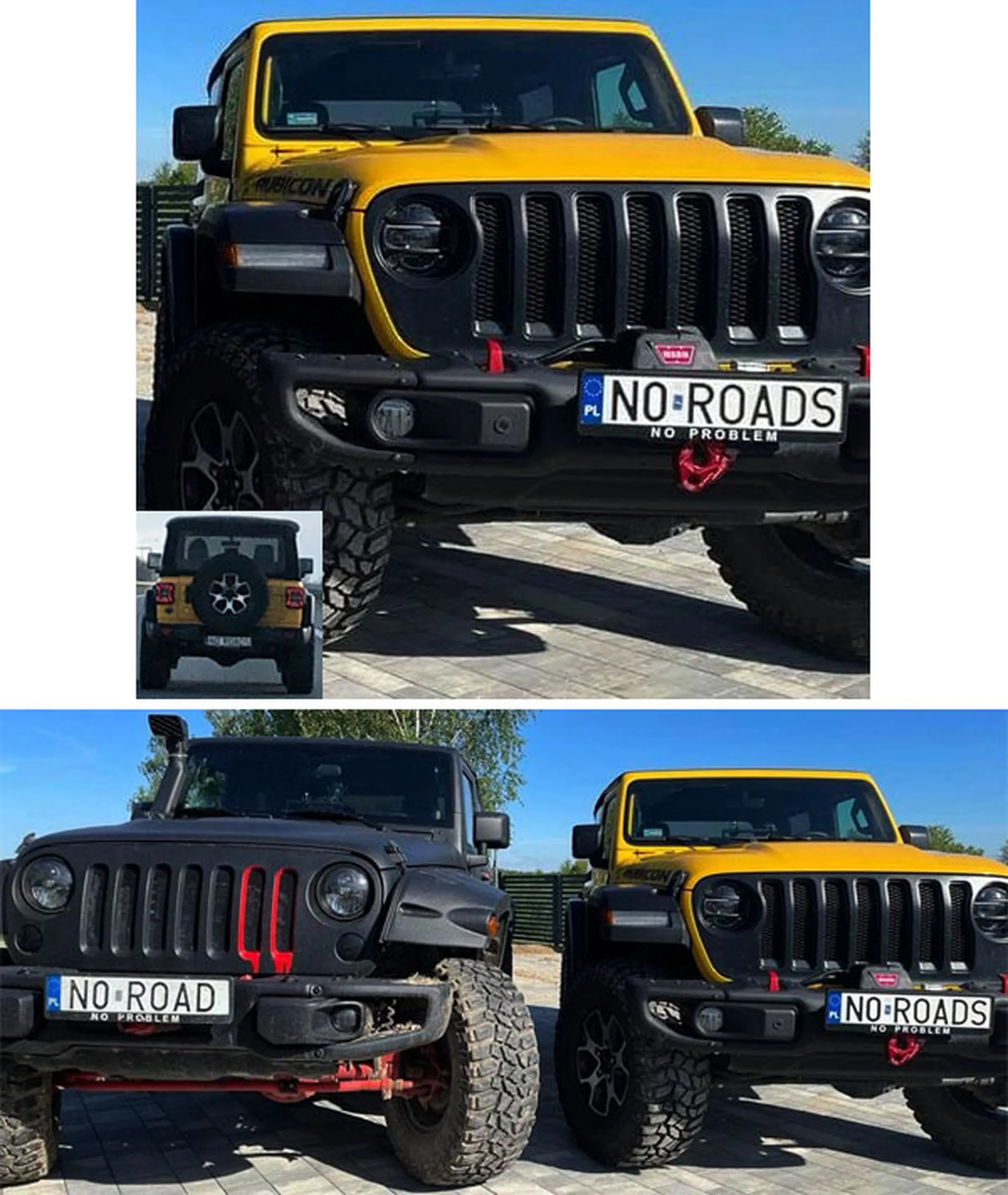 Fajny numer, blacha N0 ROADS