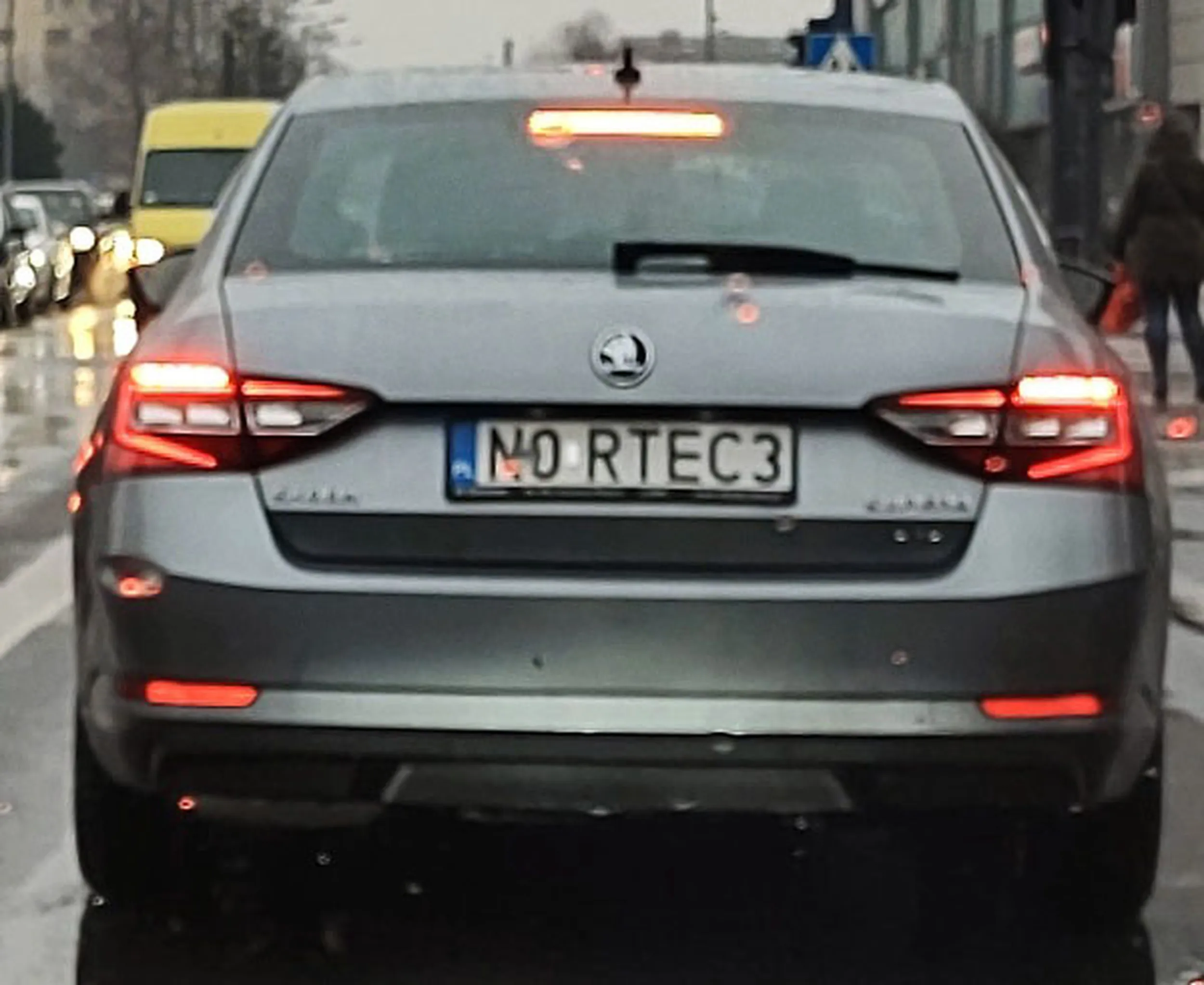 Fajny numer, blacha N0 RTEC3