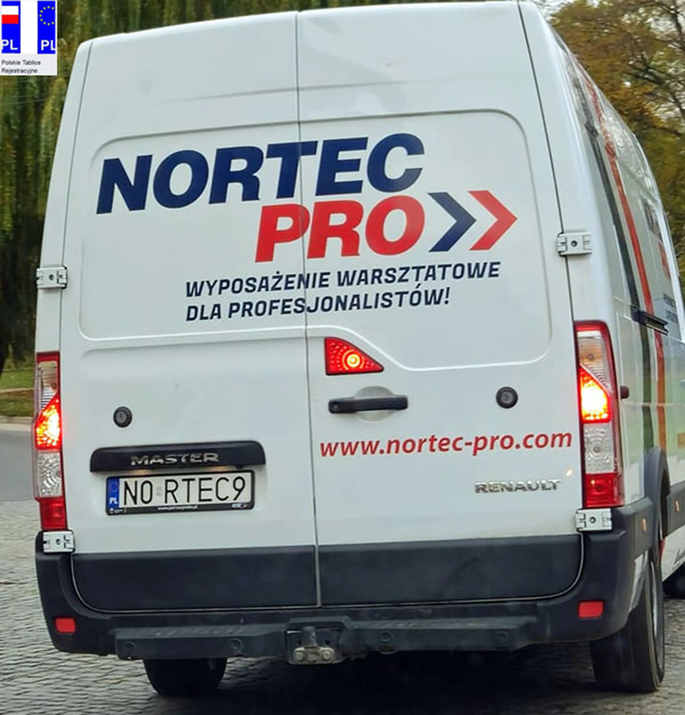 Fajny numer, blacha N0 RTEC9