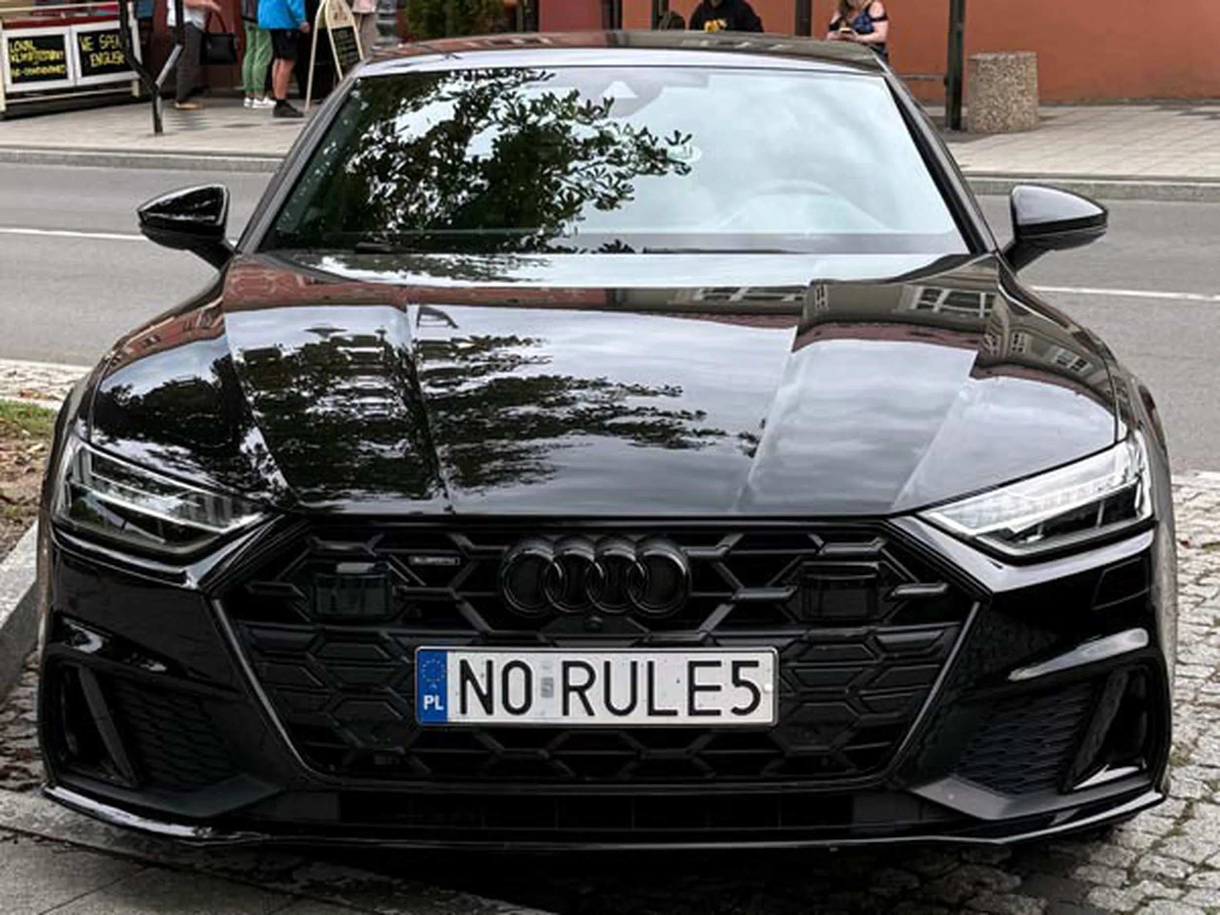 Fajny numer, blacha N0 RULE5