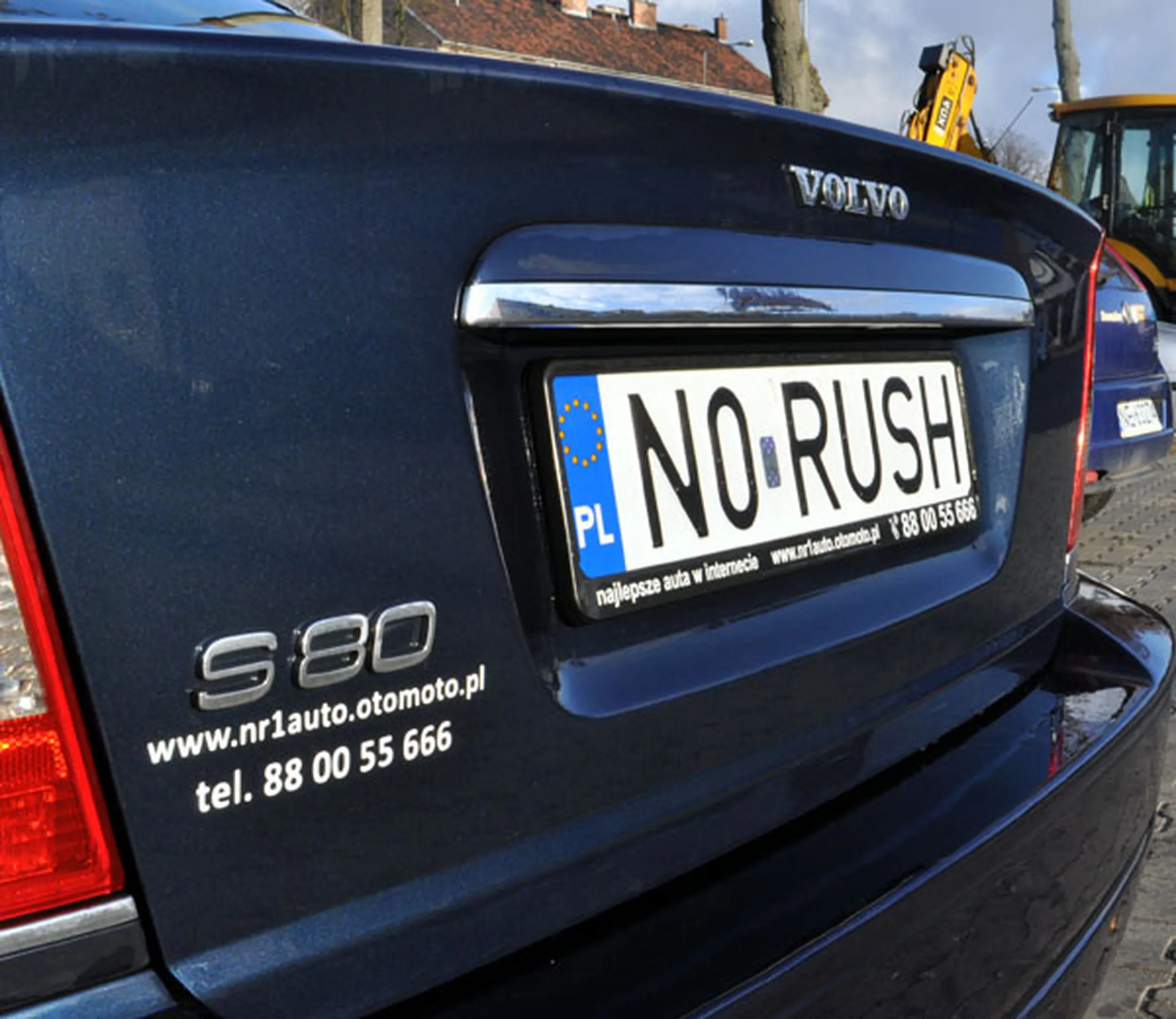 Fajny numer, blacha N0 RUSH