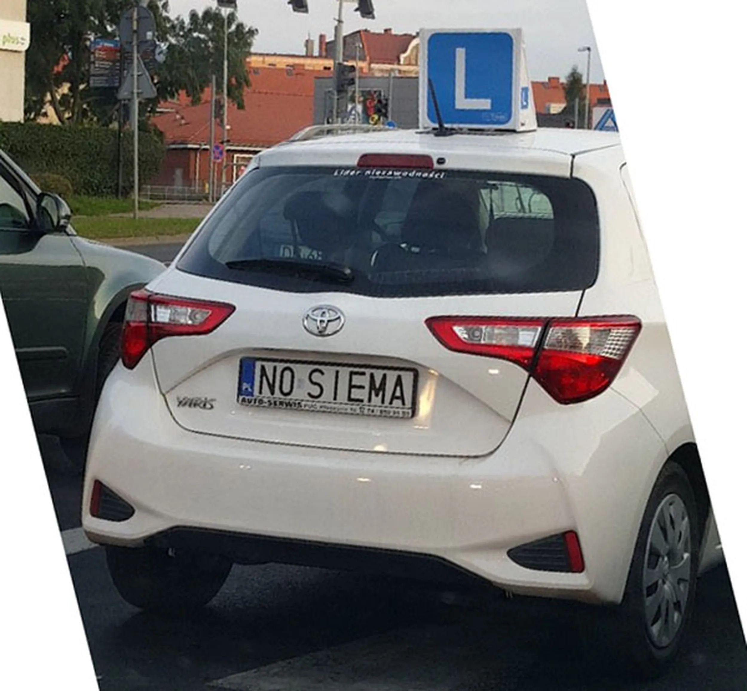 Fajny numer, blacha N0 SIEMA