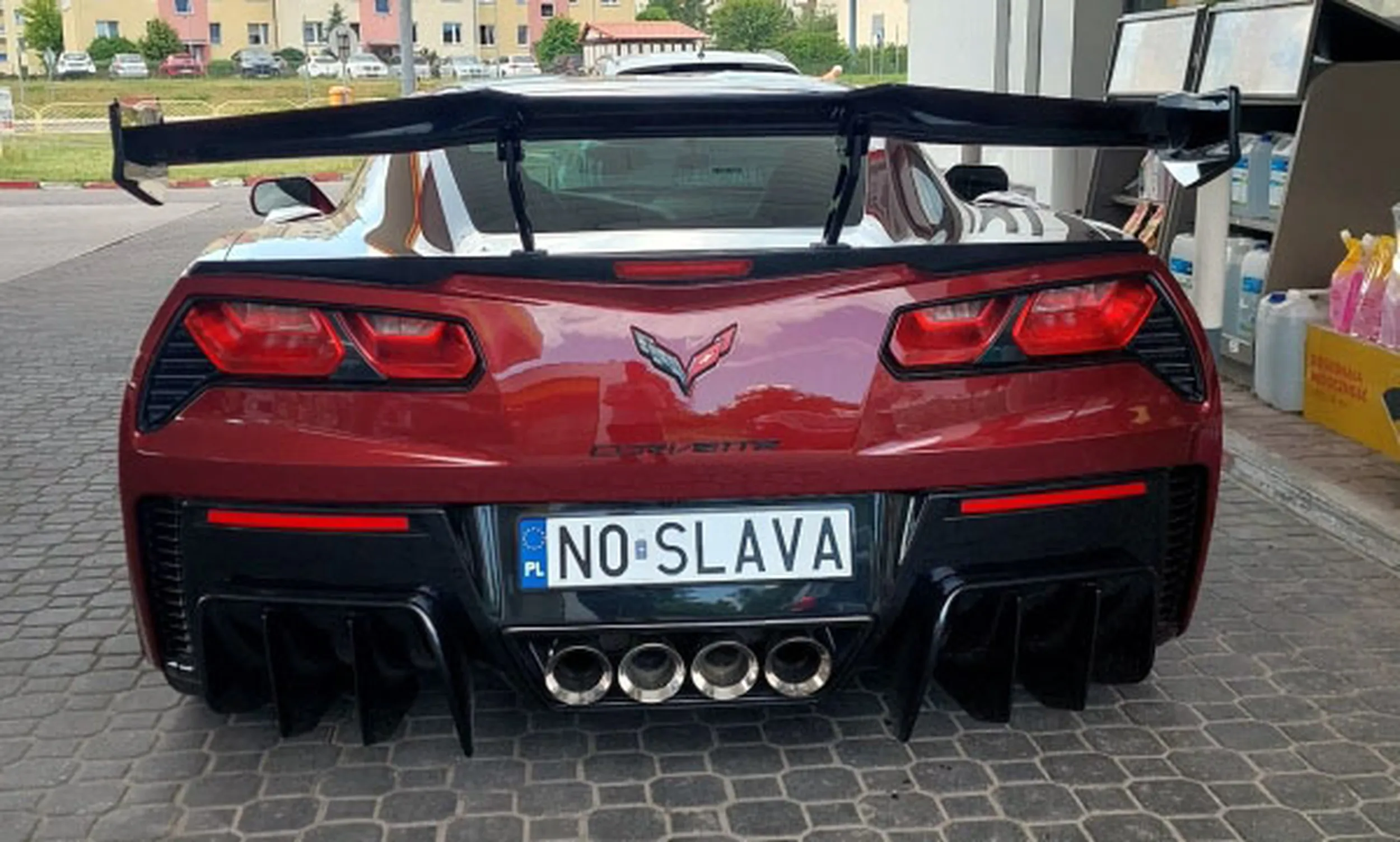 Fajny numer, blacha N0 SLAVA