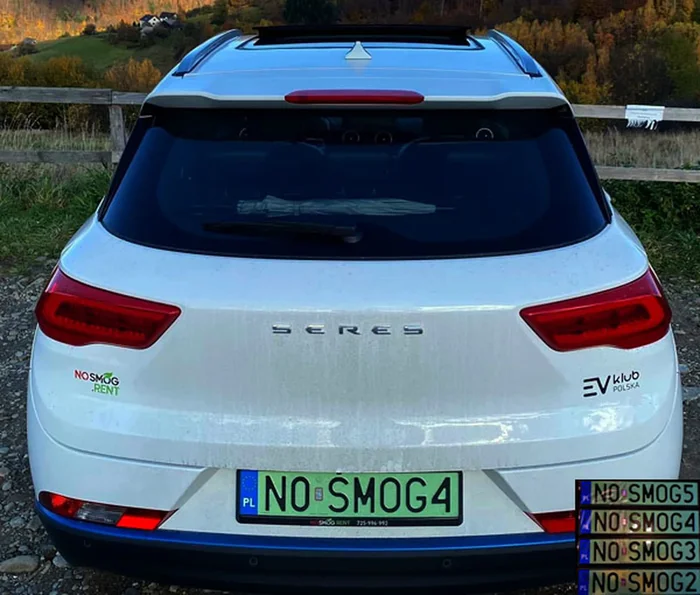 Fajny numer, blacha N0 SMOG4