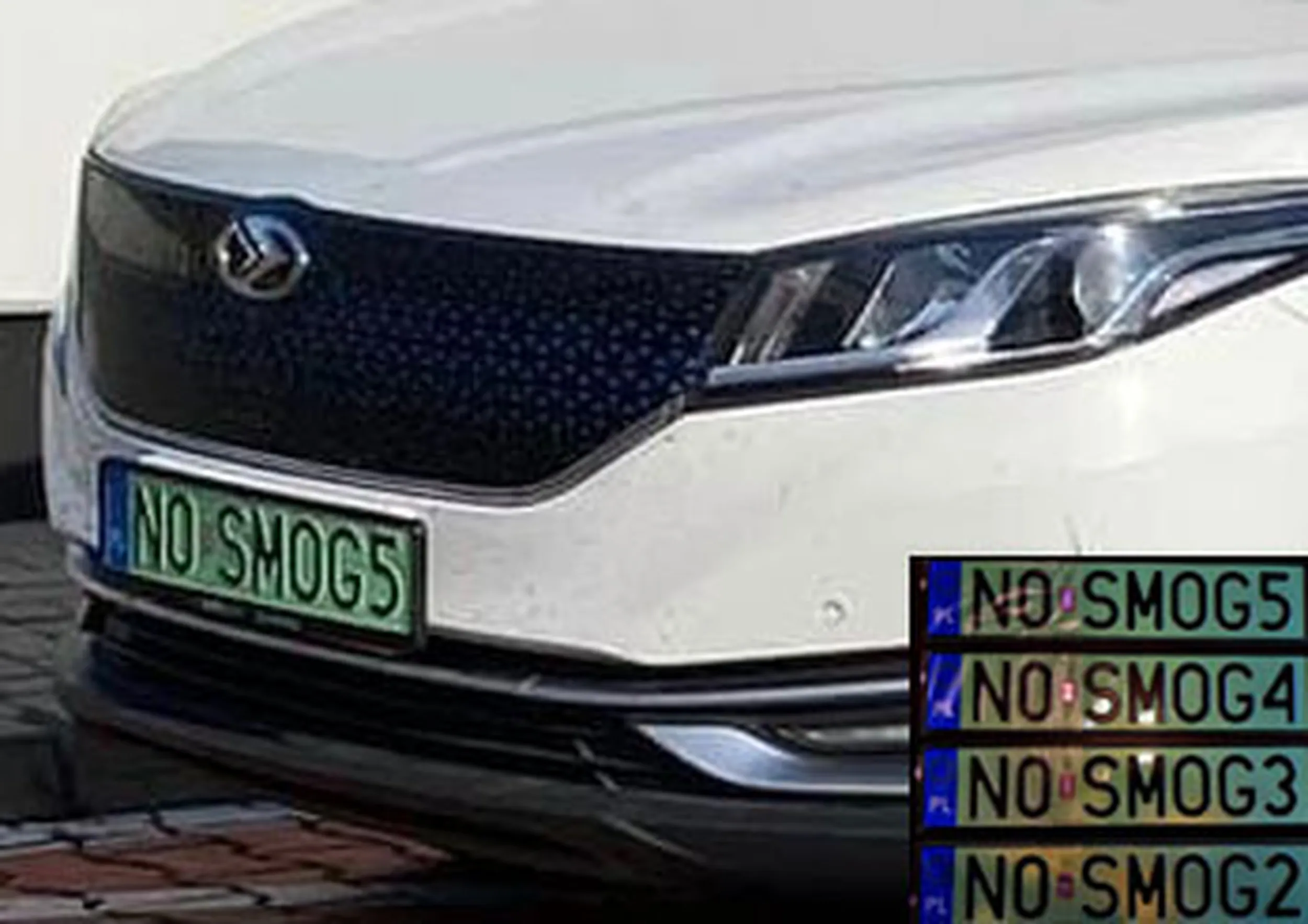 Fajny numer, blacha N0 SMOG5