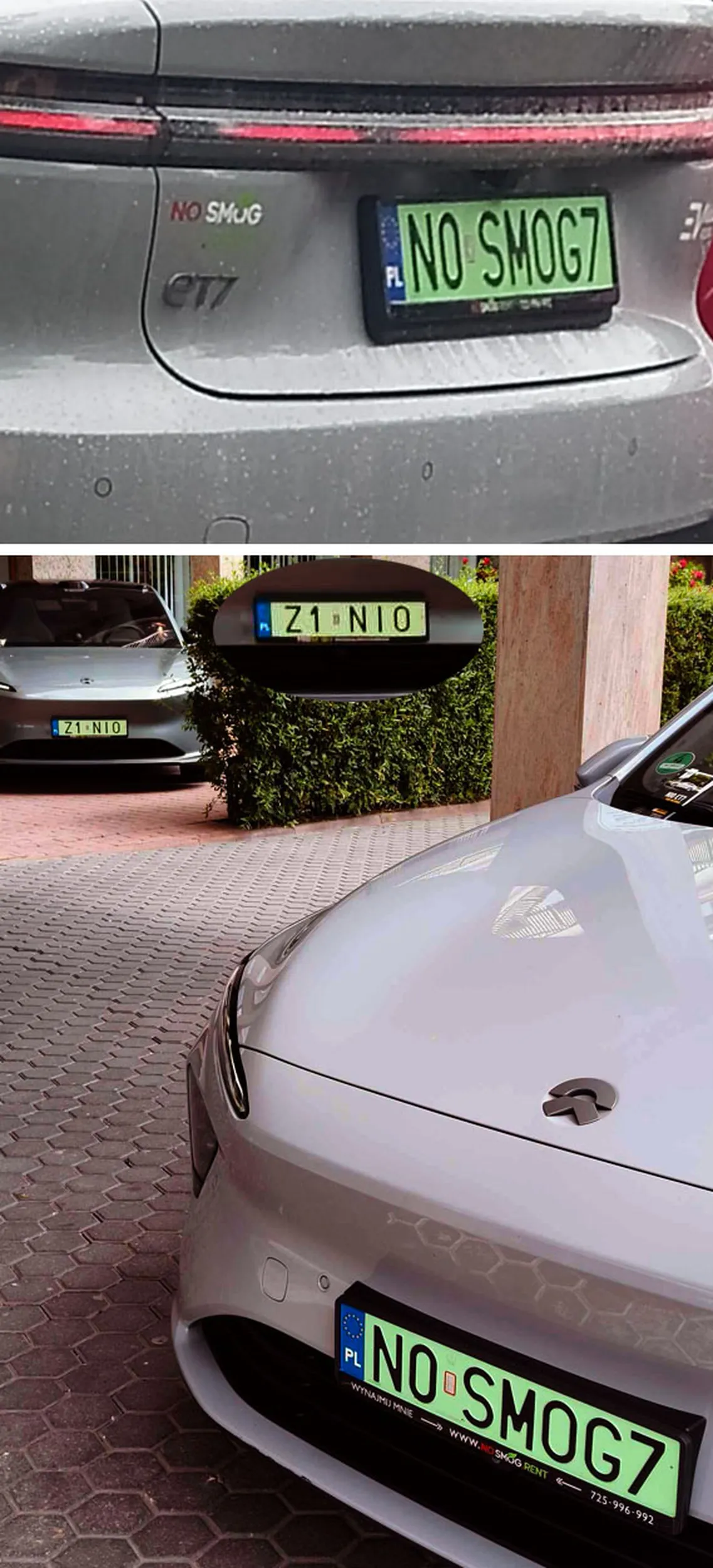 Fajny numer, blacha N0 SMOG7