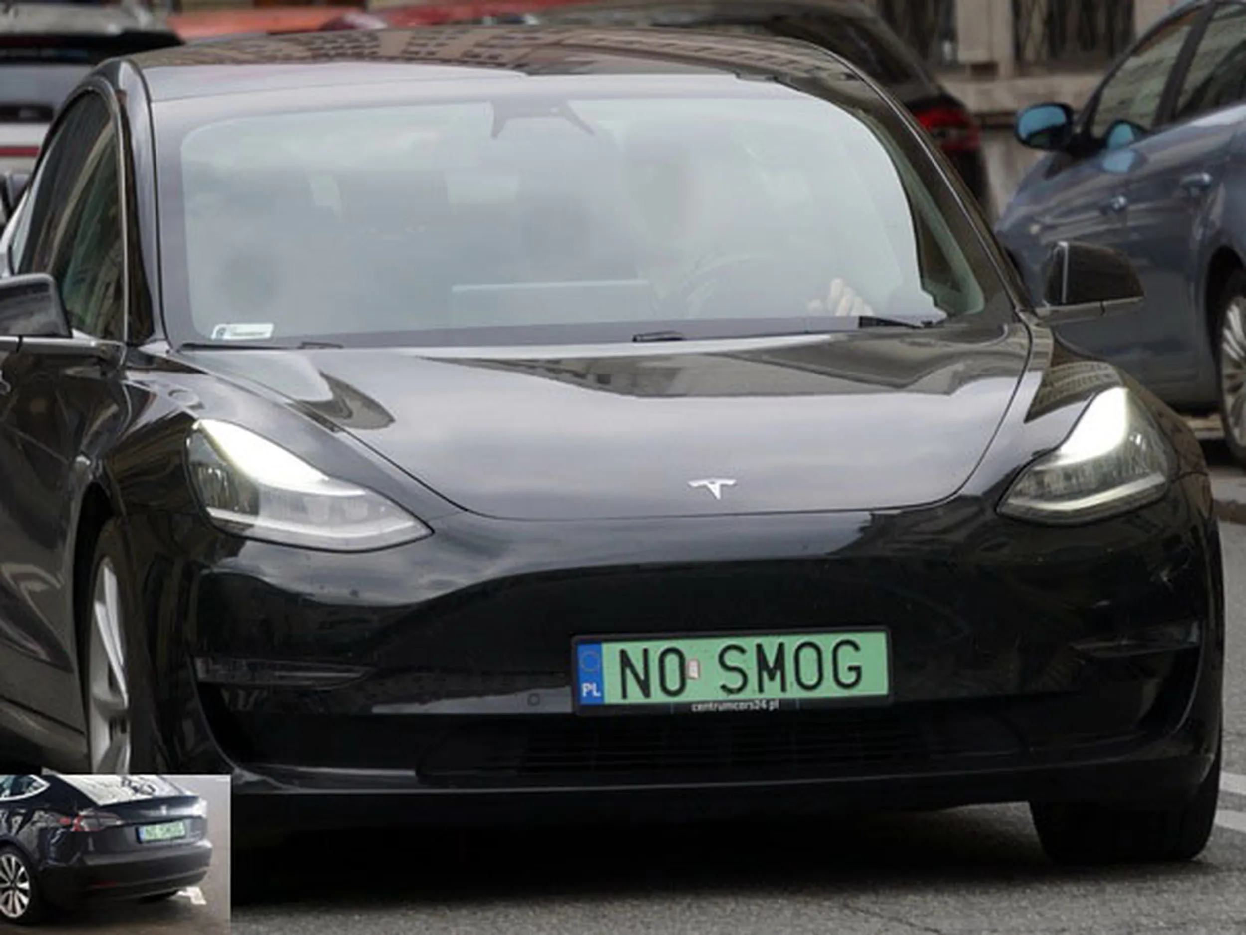 Fajny numer, blacha N0 SMOG