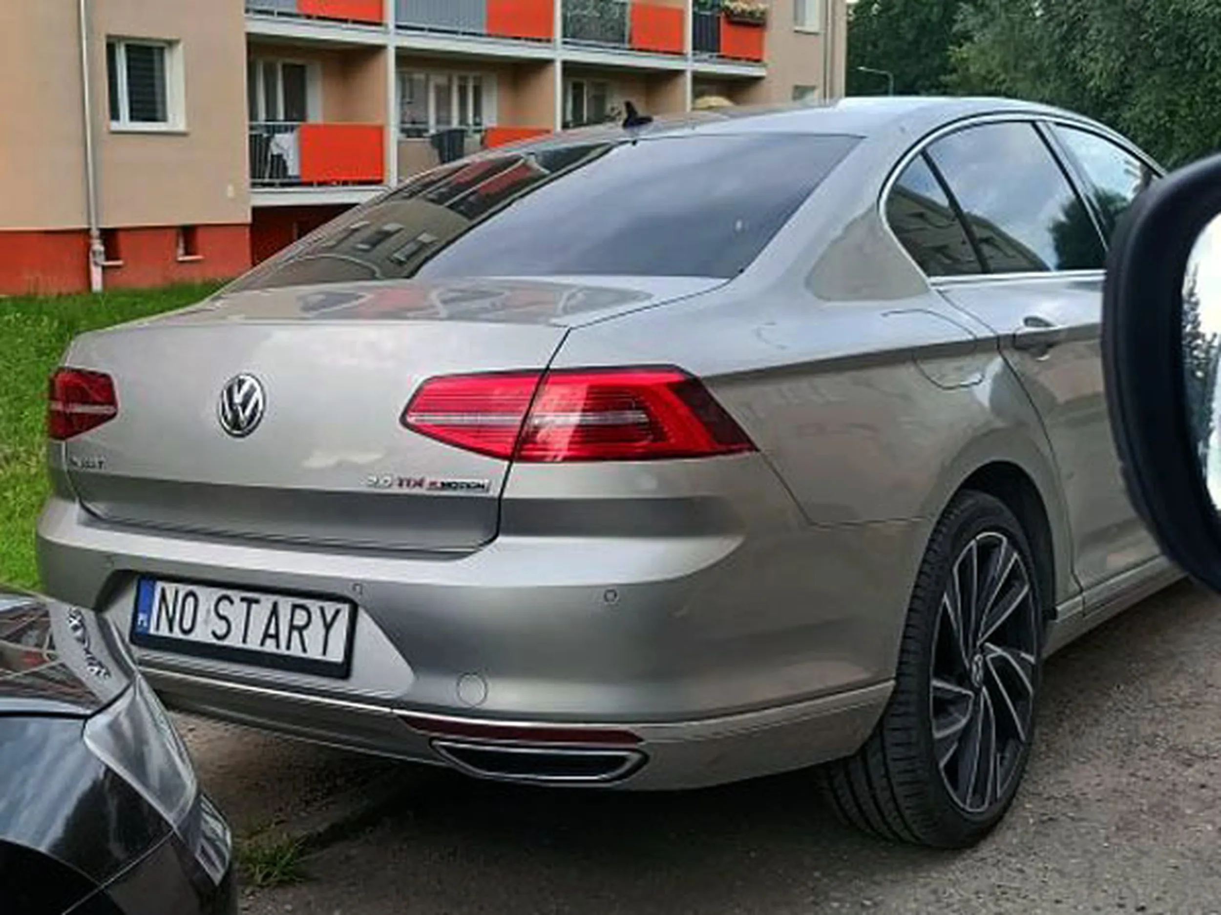 Fajny numer, blacha N0 STARY