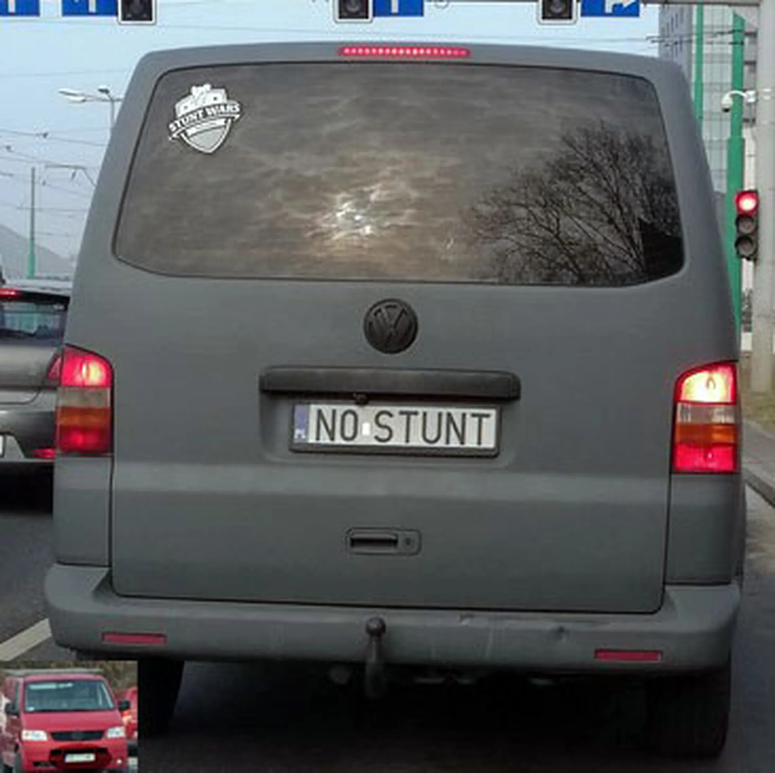 Fajny numer, blacha N0 STUNT